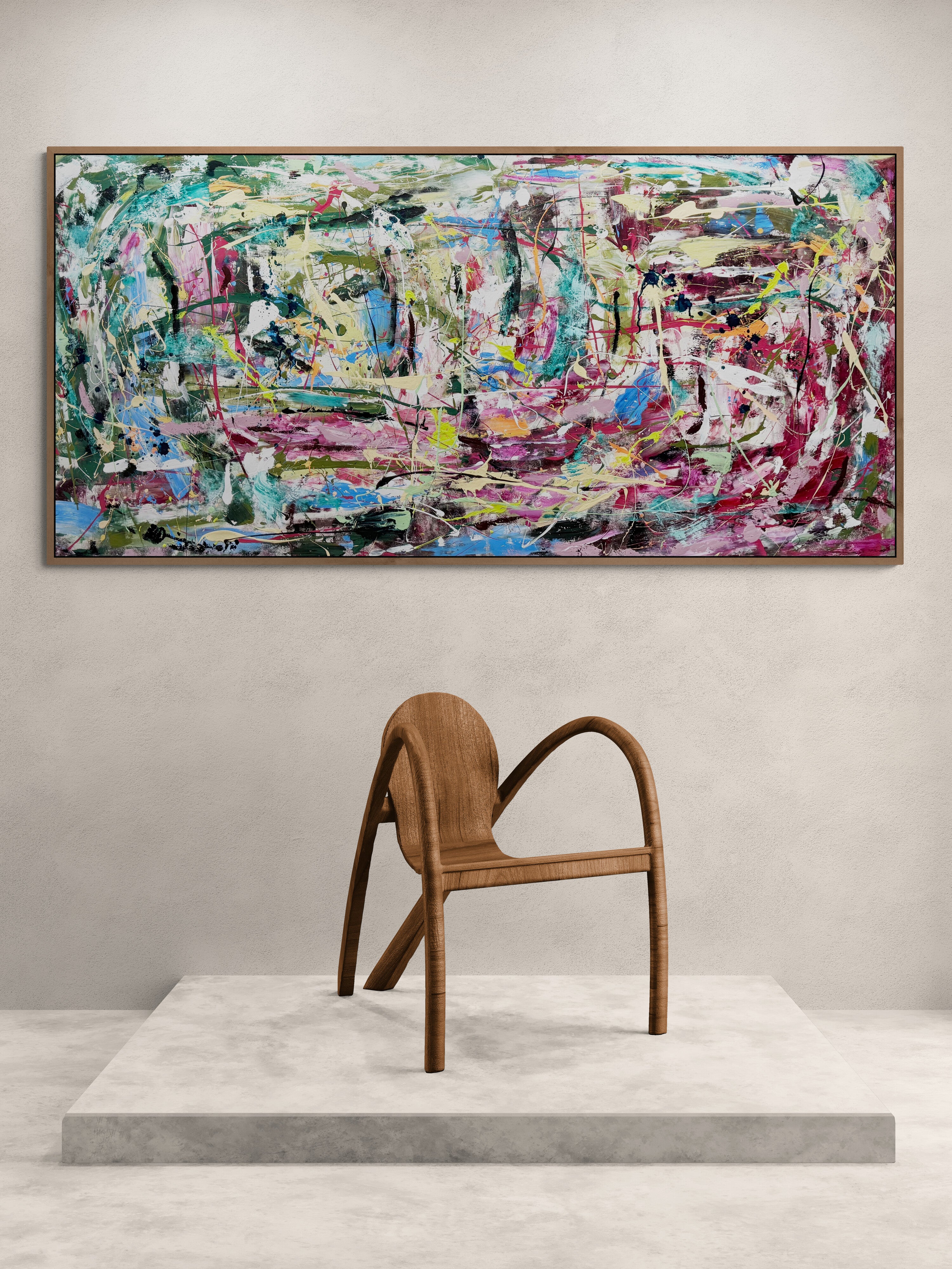 Down To Earth- Original Art 182cm x 90cm