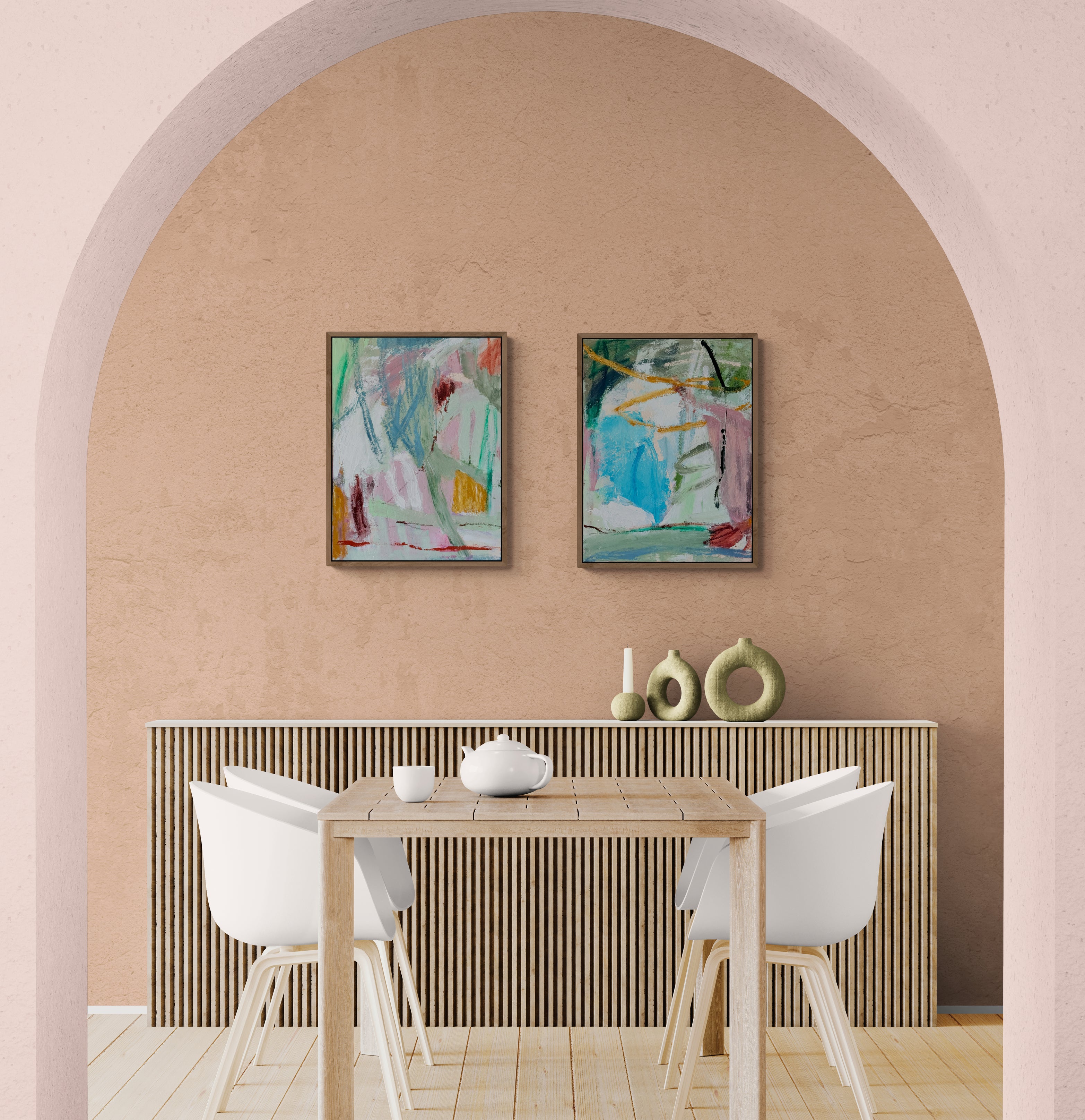 Octopus's Garden 40cm x 60cm Original Art