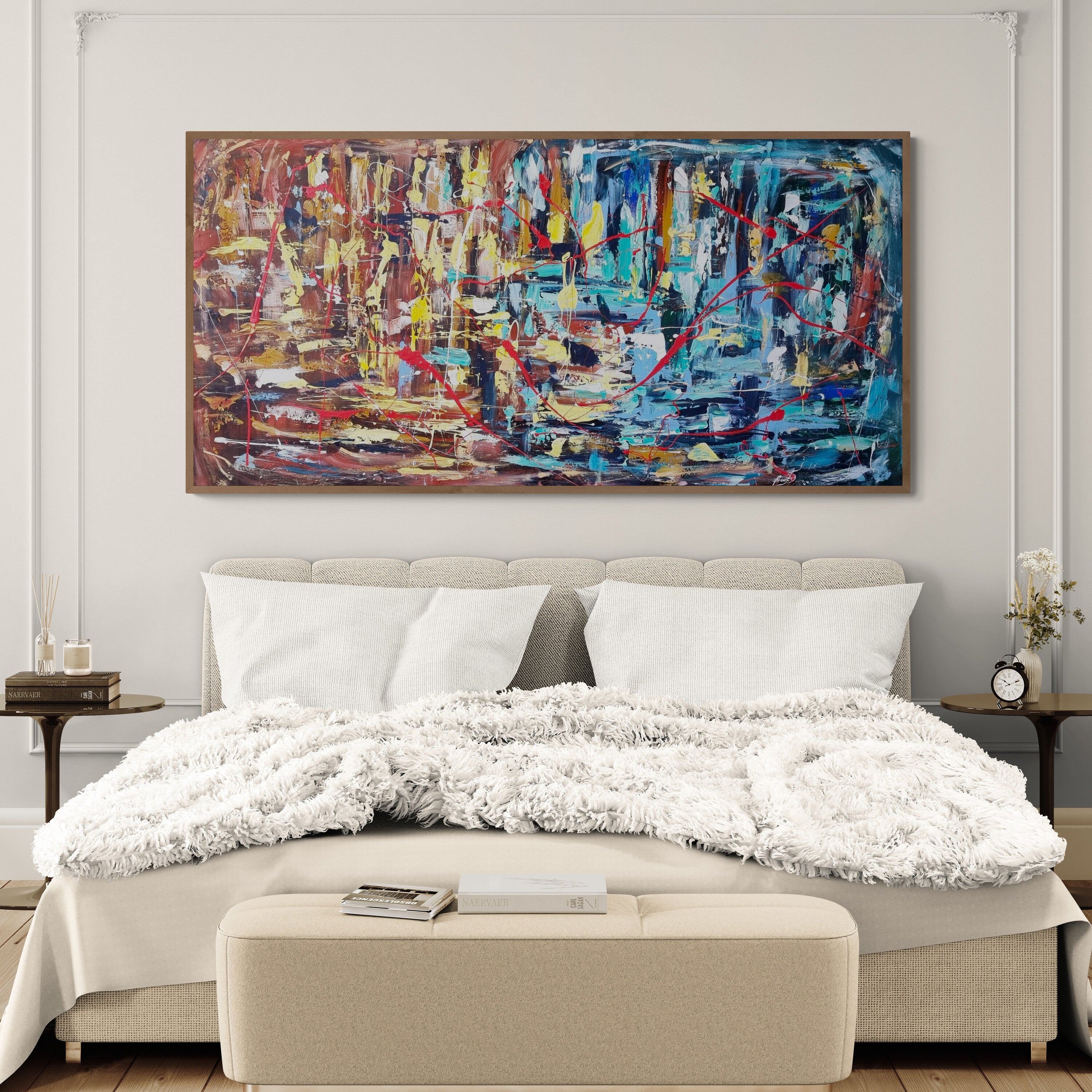 Eighteen Shots - Original Art 182cm x 90cm