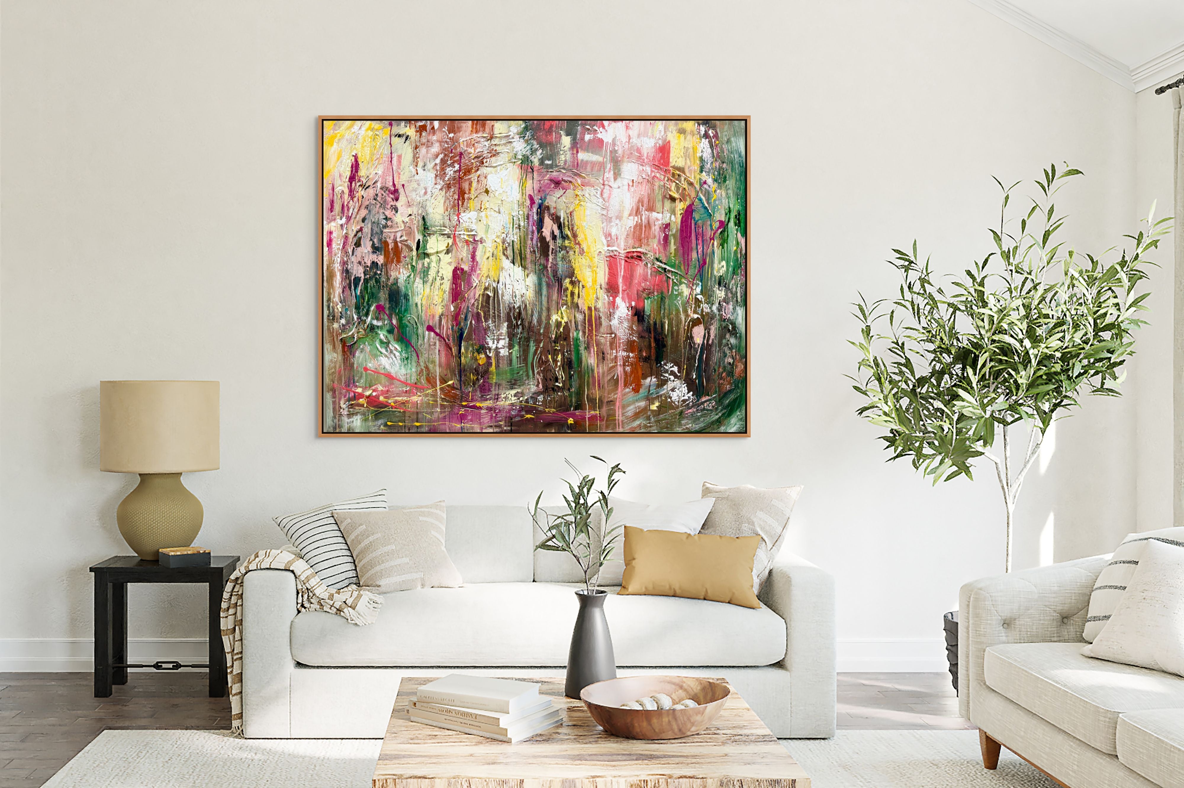 The Garden 120cm x 90cm Original Art