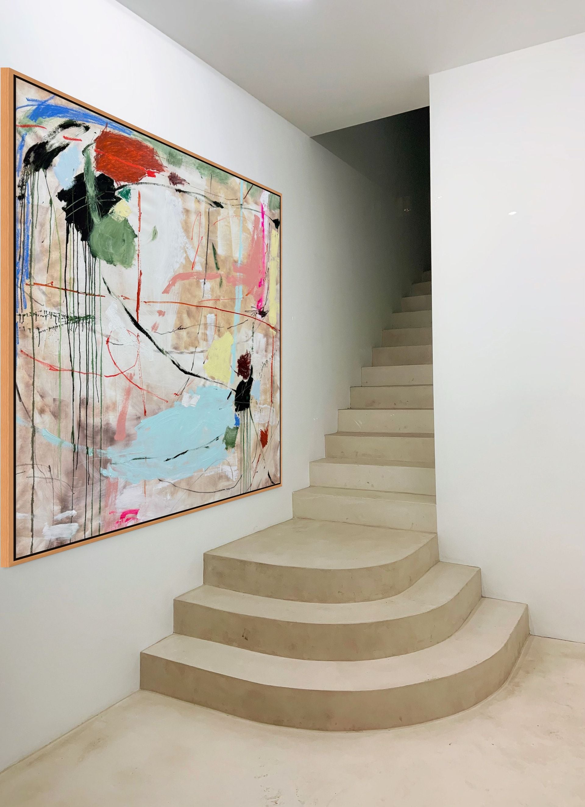 The Good Life-Original Art 200cm x 200cm