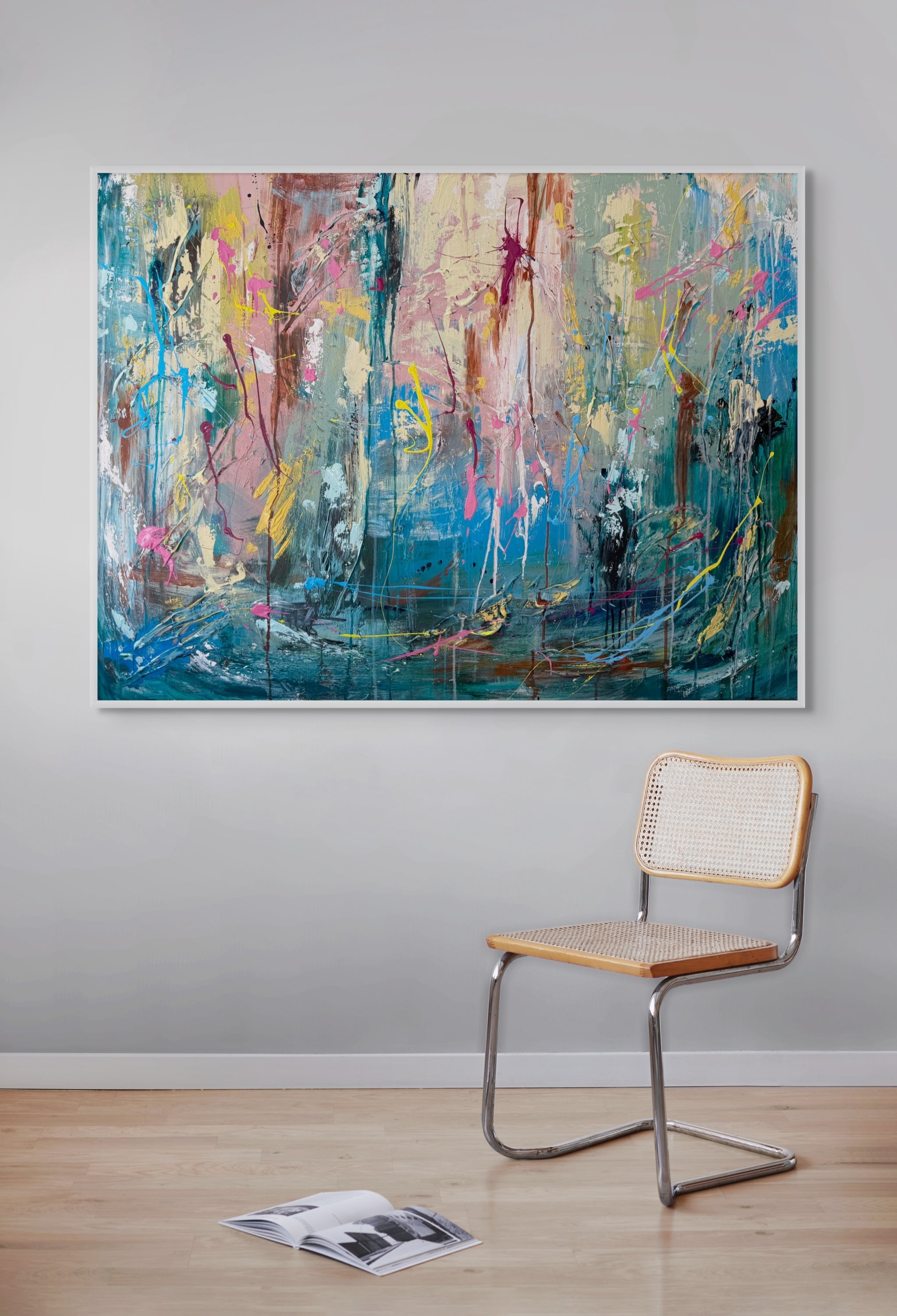 Spring Vacation 120cm x 90cm Original Art