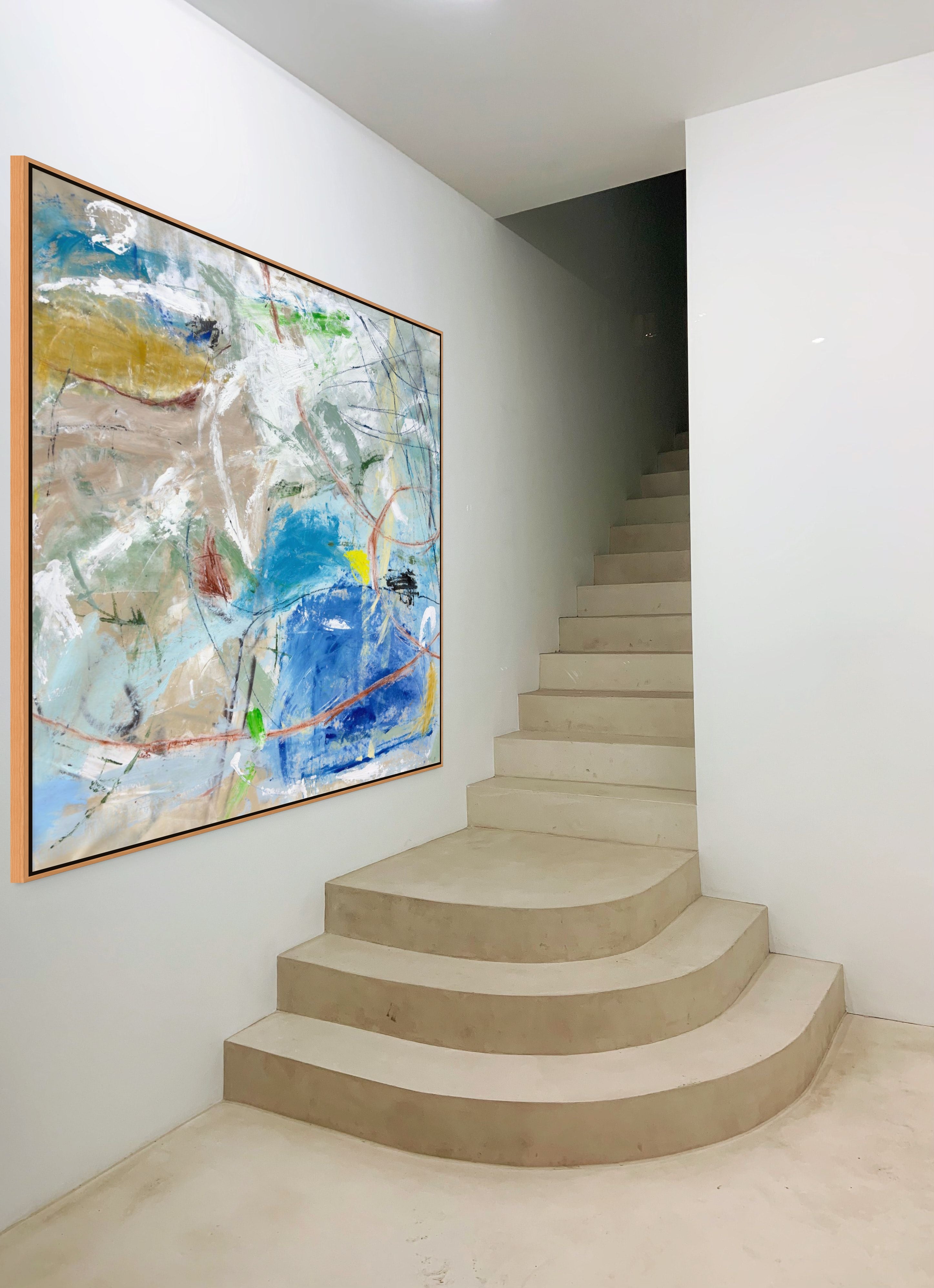 Island in the Sun-Original Art 185cm x 185cm