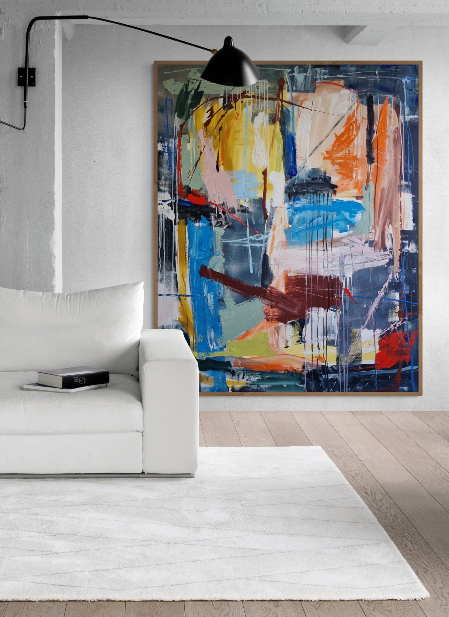 Thor's Hammer 152cm x 122cm Original Art