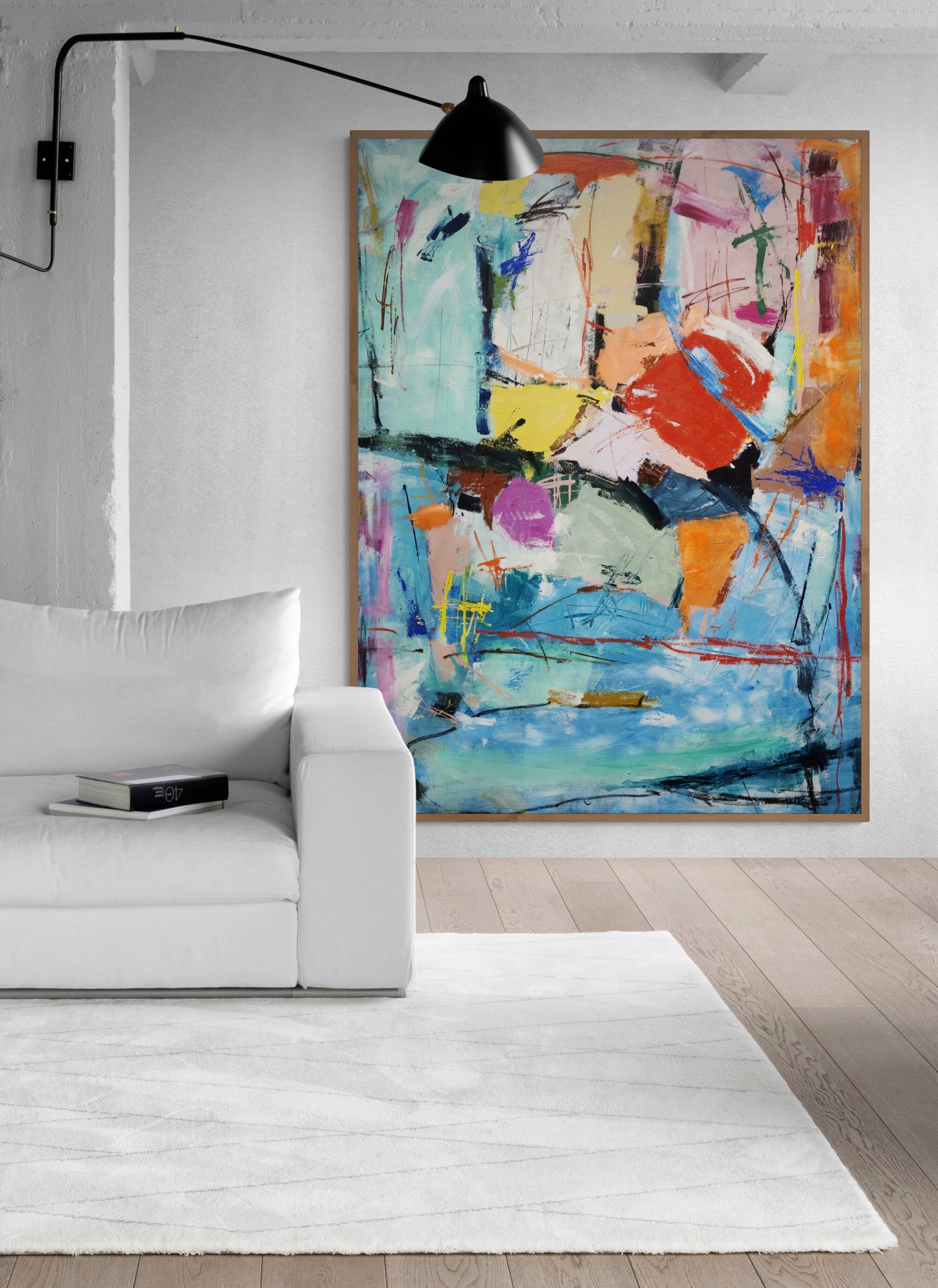 Island Time - Original Art 200cm x 145cm
