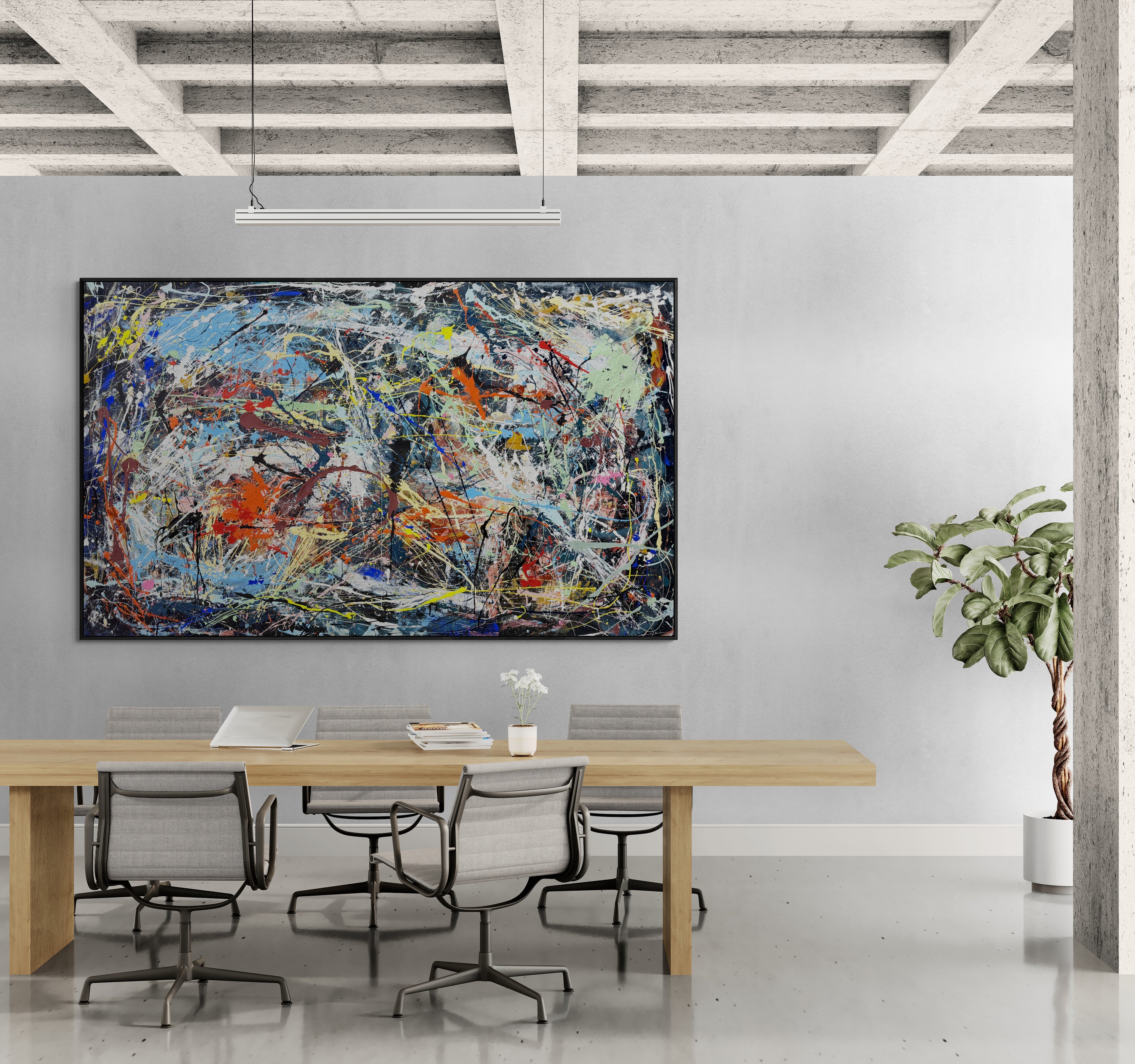 Pathways 195cm x 110cm Original Art