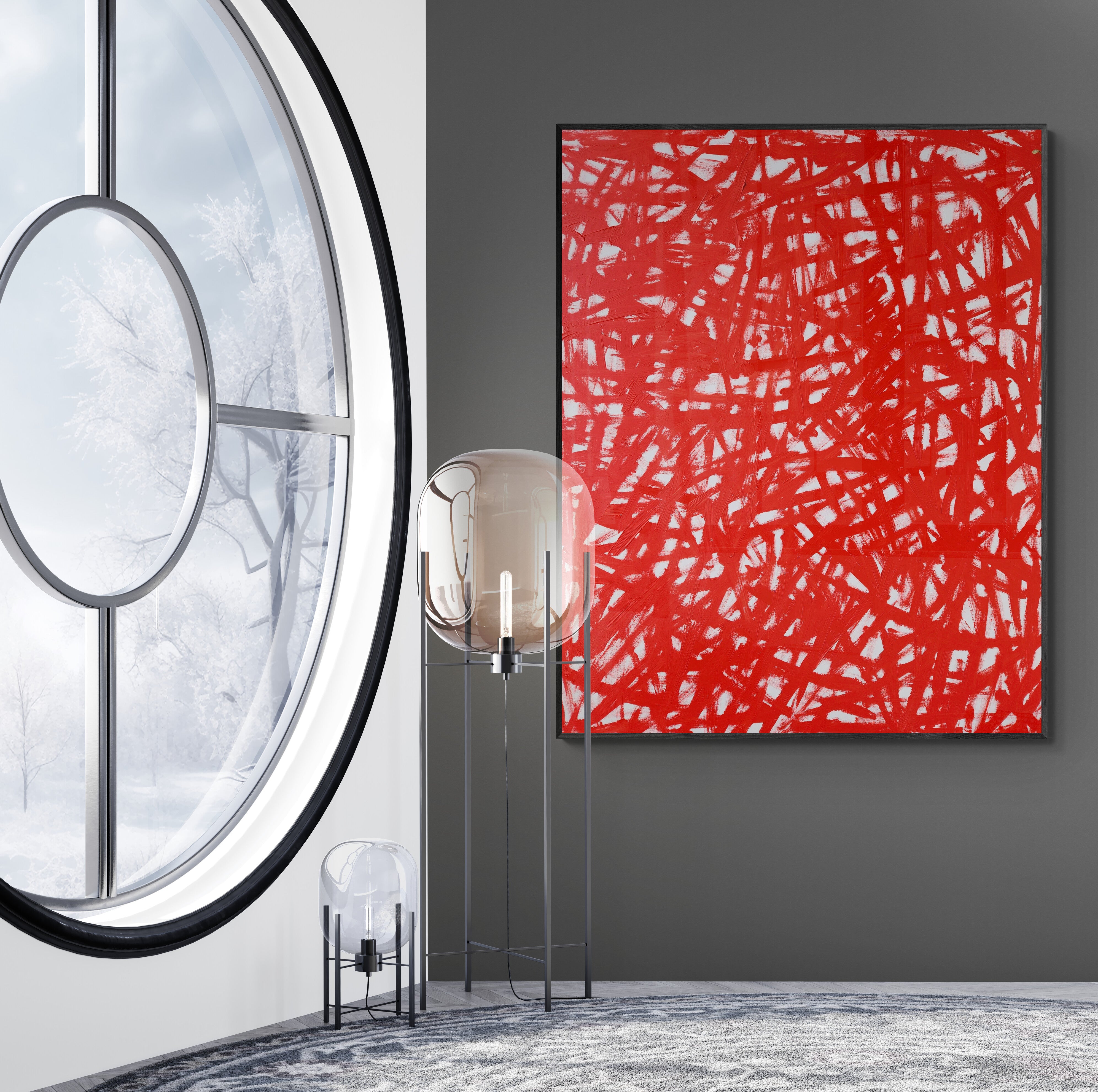 Scribblez 152cm x 122cm Original Art