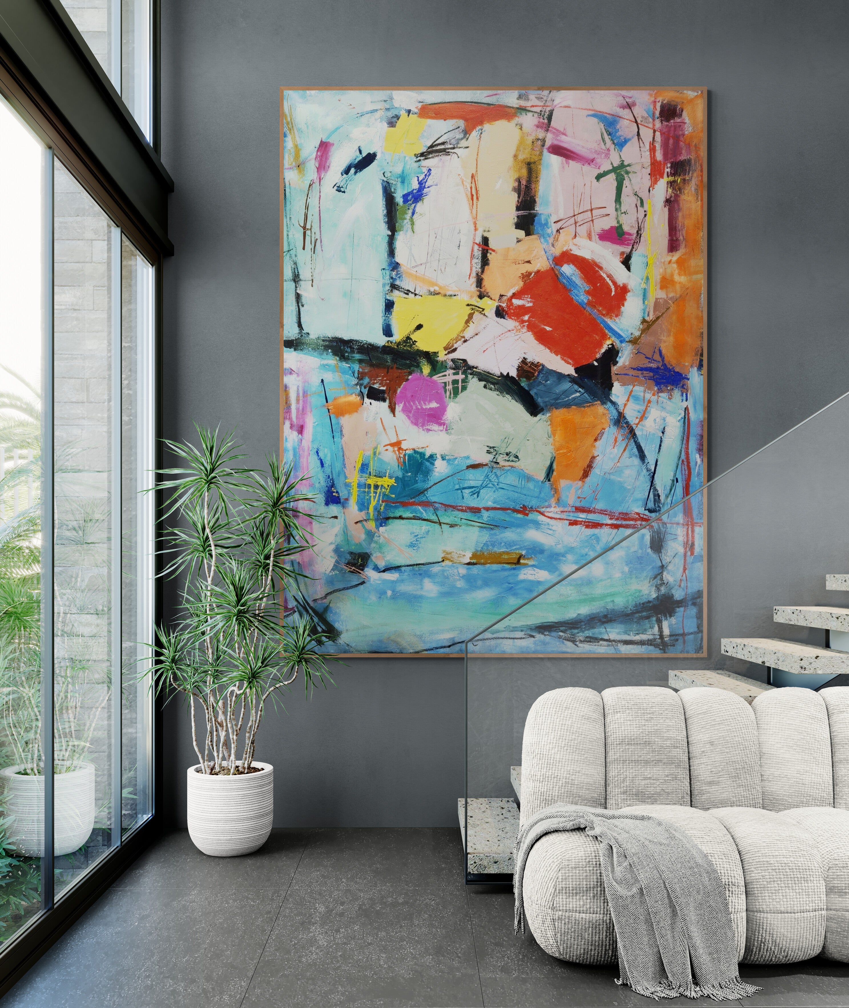 Island Time - Original Art 200cm x 145cm