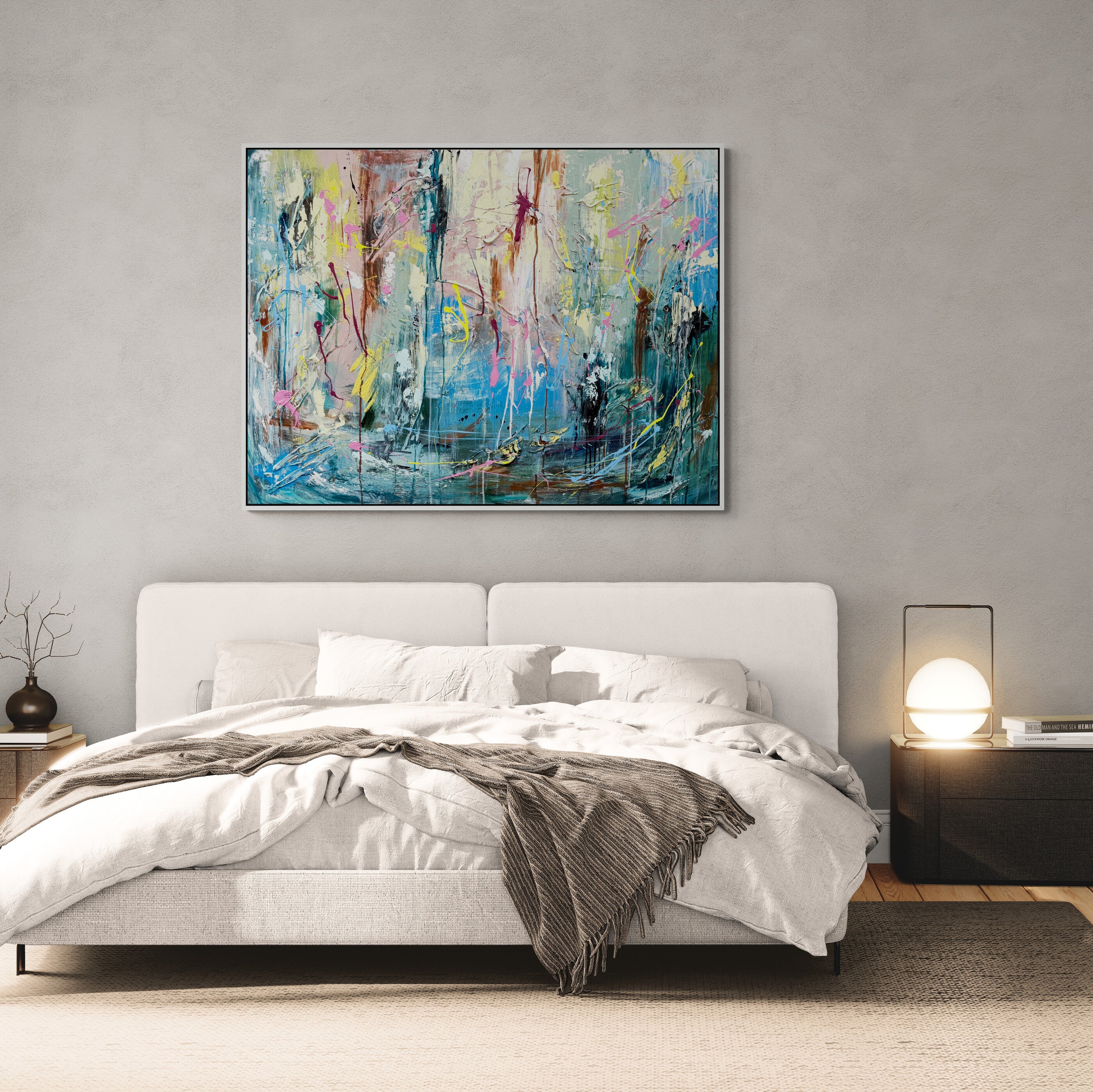 Spring Vacation 120cm x 90cm Original Art