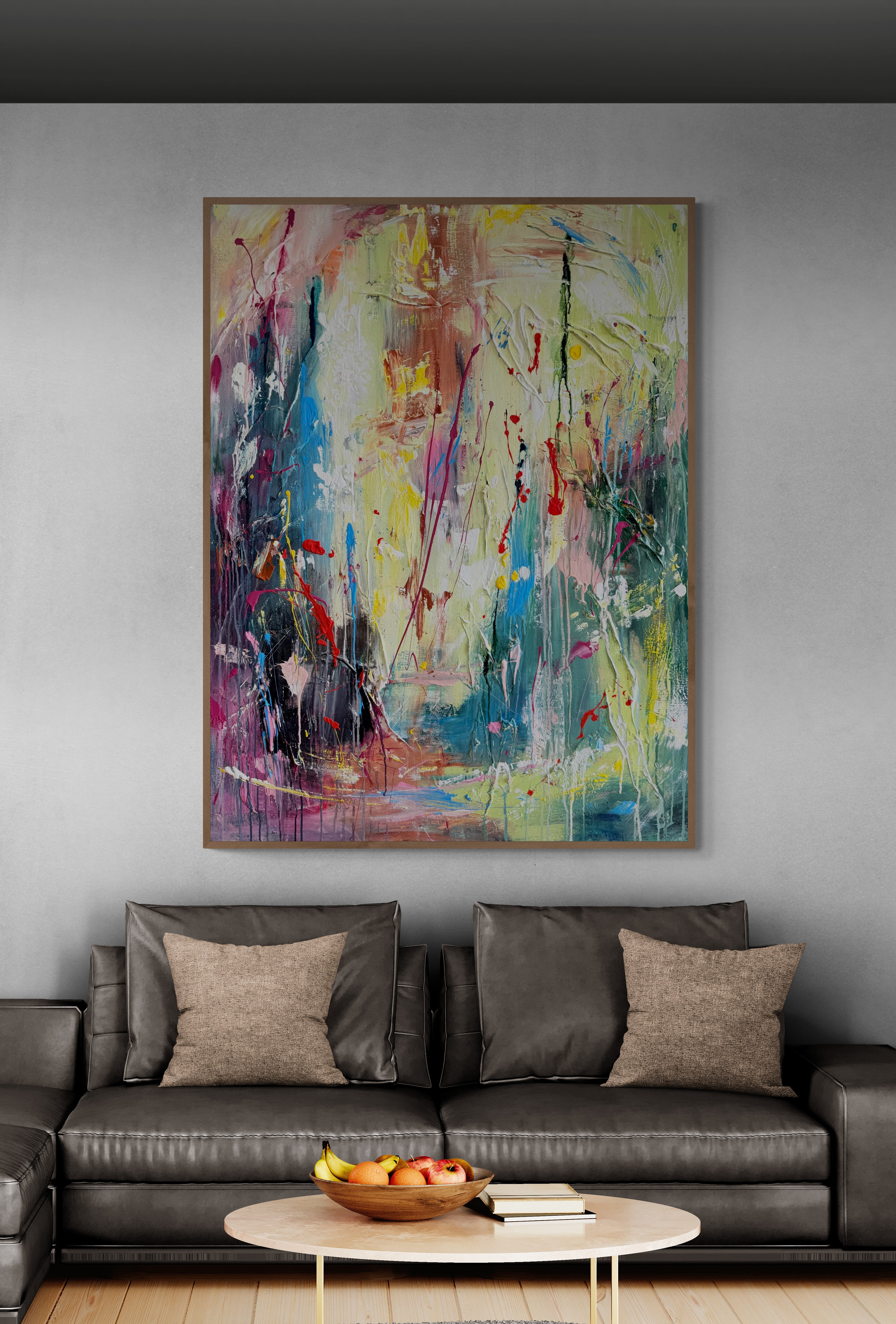 The Blue Lagoon 120cm x 90cm Original Art