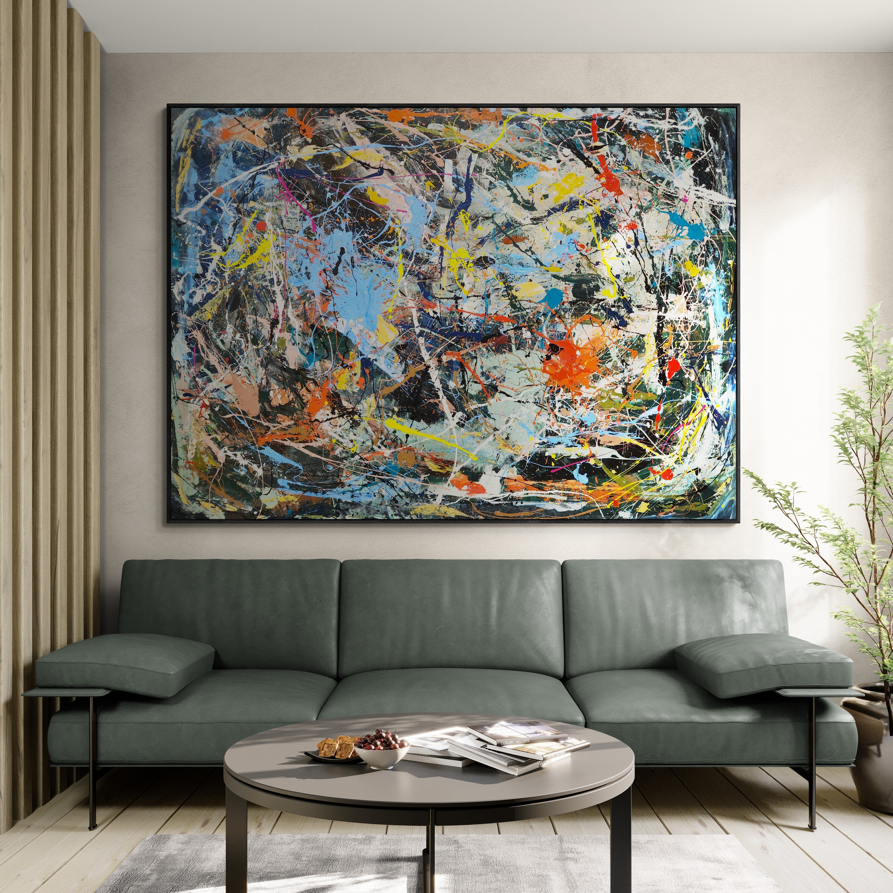 These Happy Golden Years - Original Art 260cm x 200cm