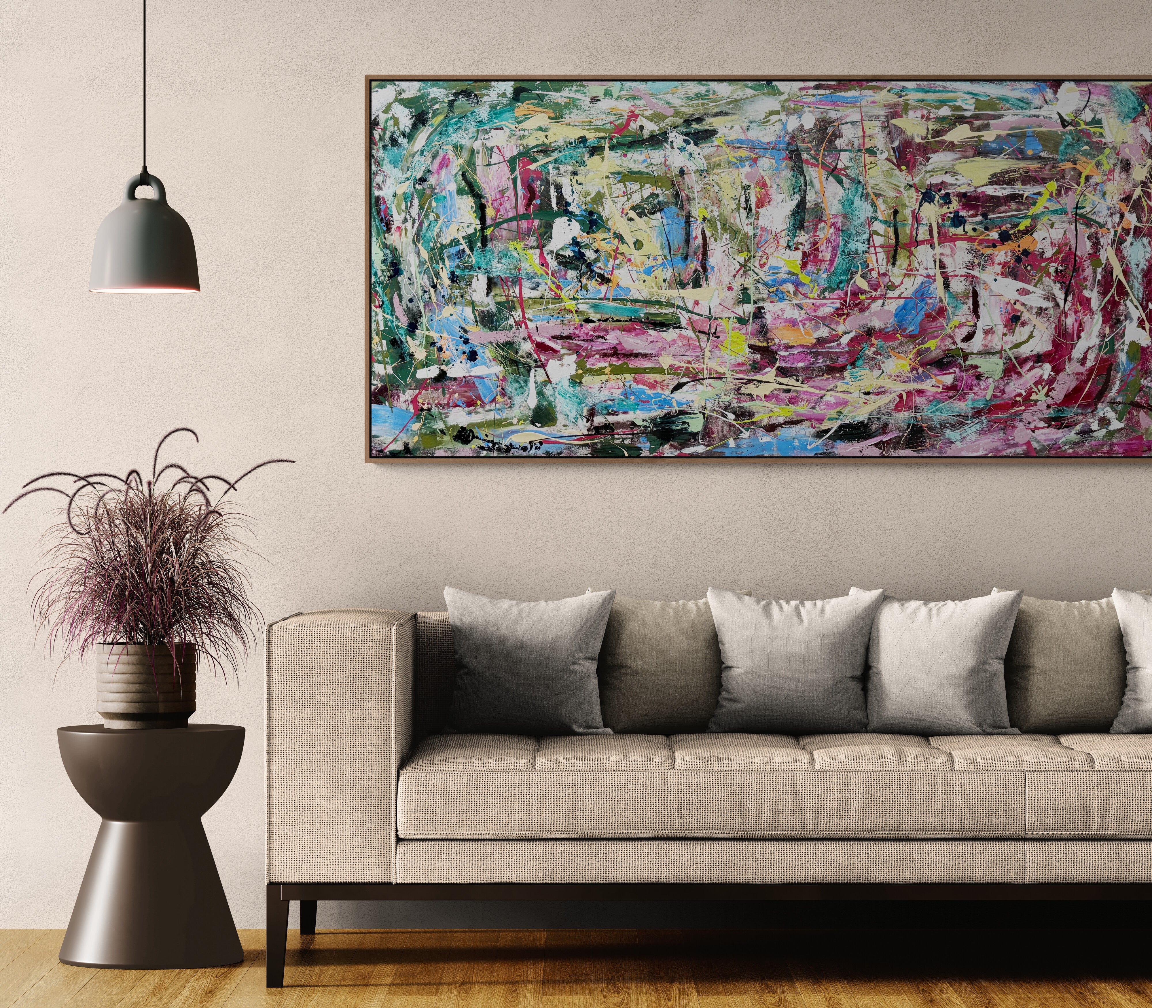 Down To Earth- Original Art 182cm x 90cm