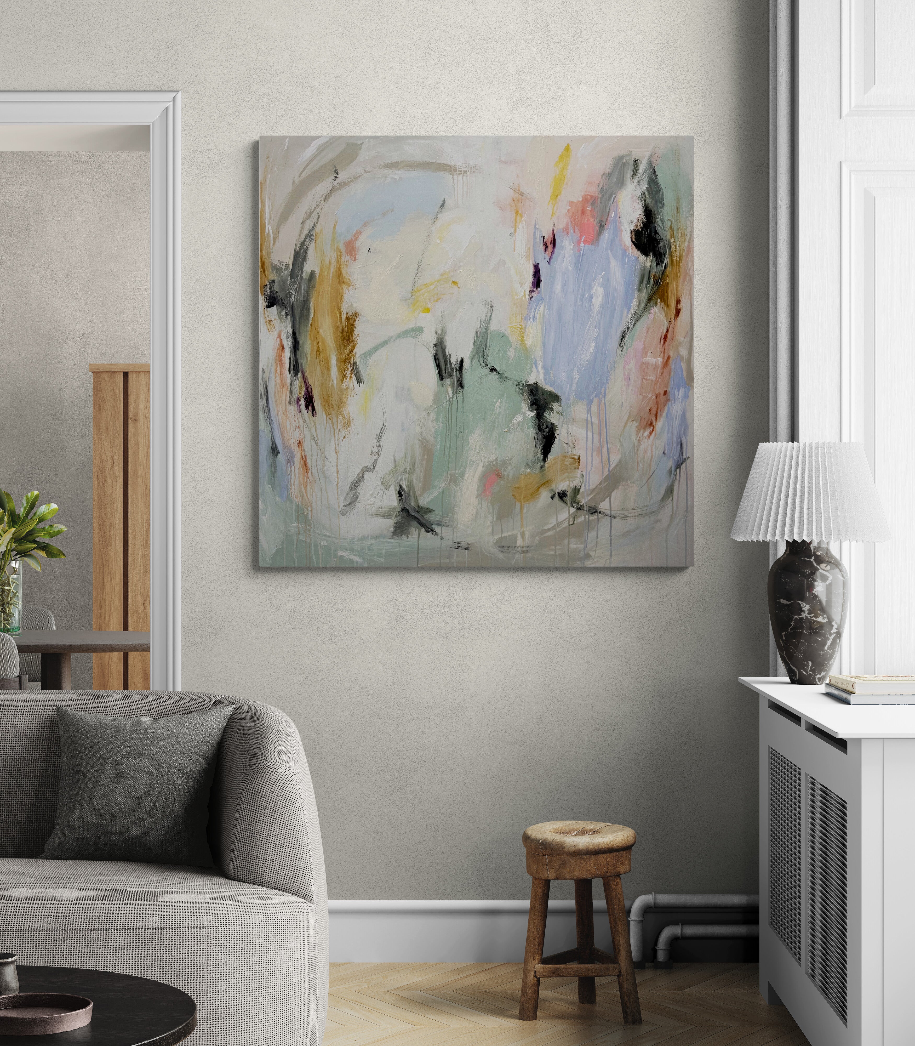 The Secret Garden 120cm x 120cm Original Art