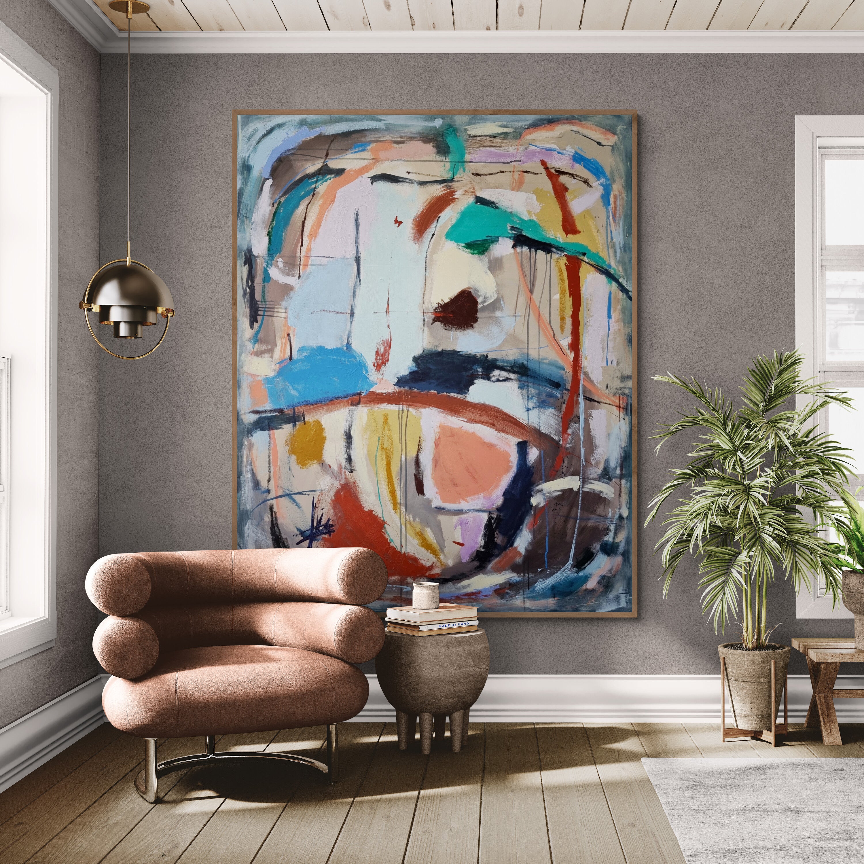 Bridges 152cm x 122cm Original Art