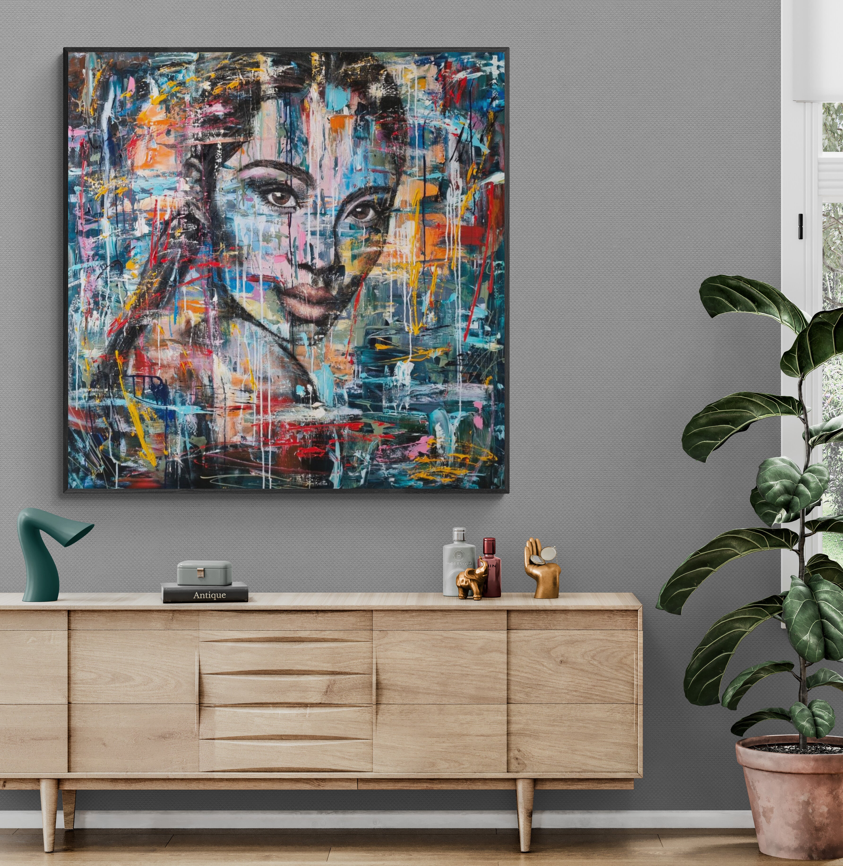 Anything You Want - Original Art 130cm x 130cm