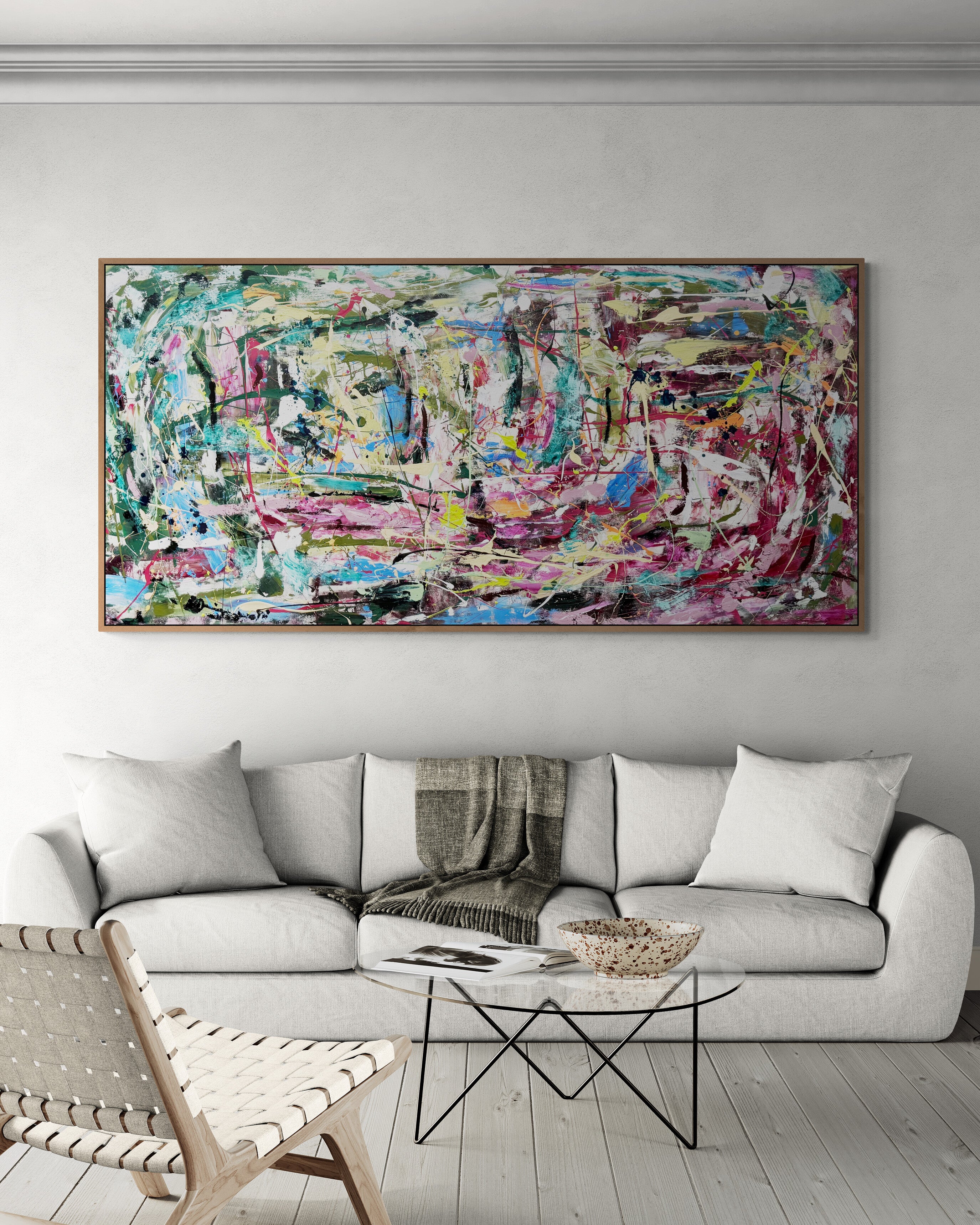 Down To Earth- Original Art 182cm x 90cm