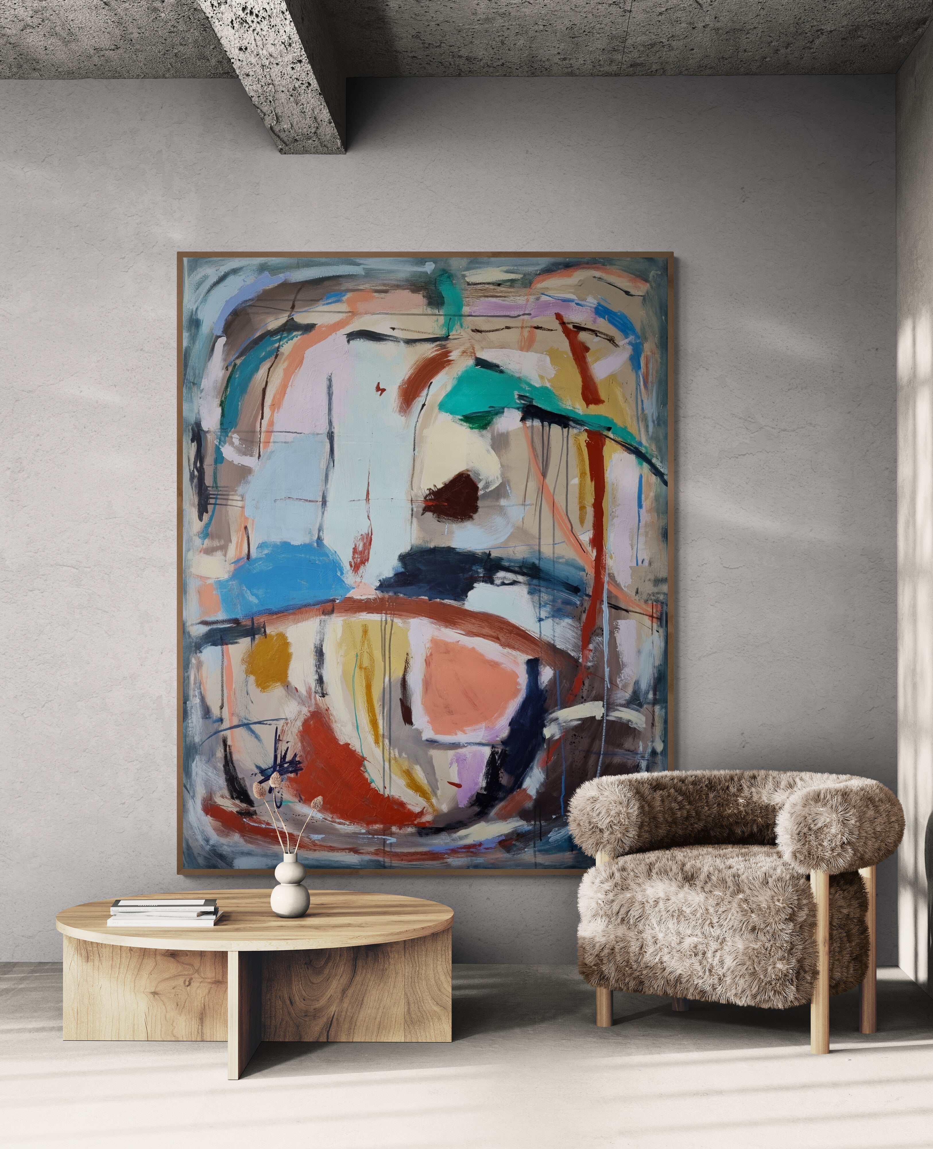 Bridges 152cm x 122cm Original Art