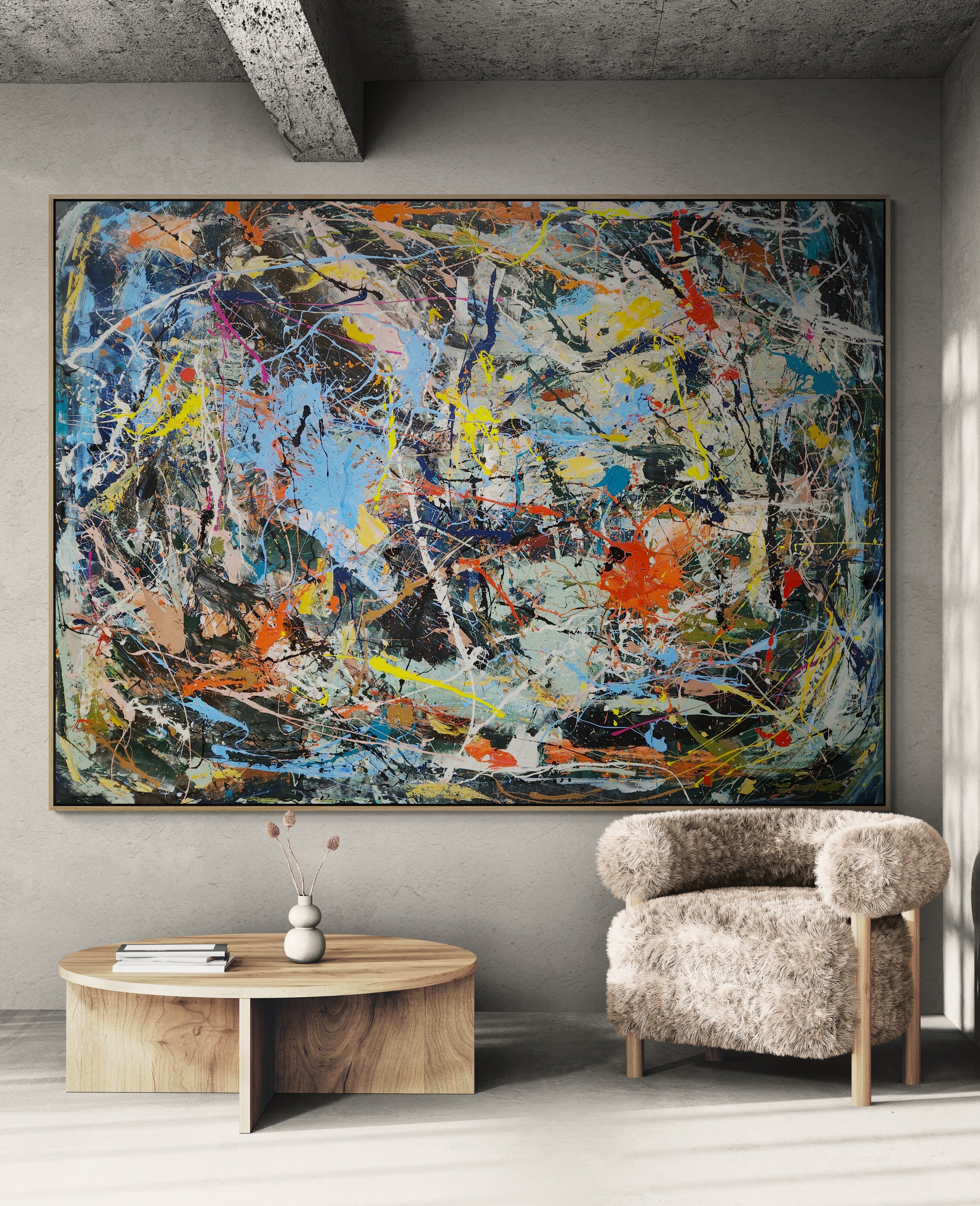 These Happy Golden Years - Original Art 260cm x 200cm