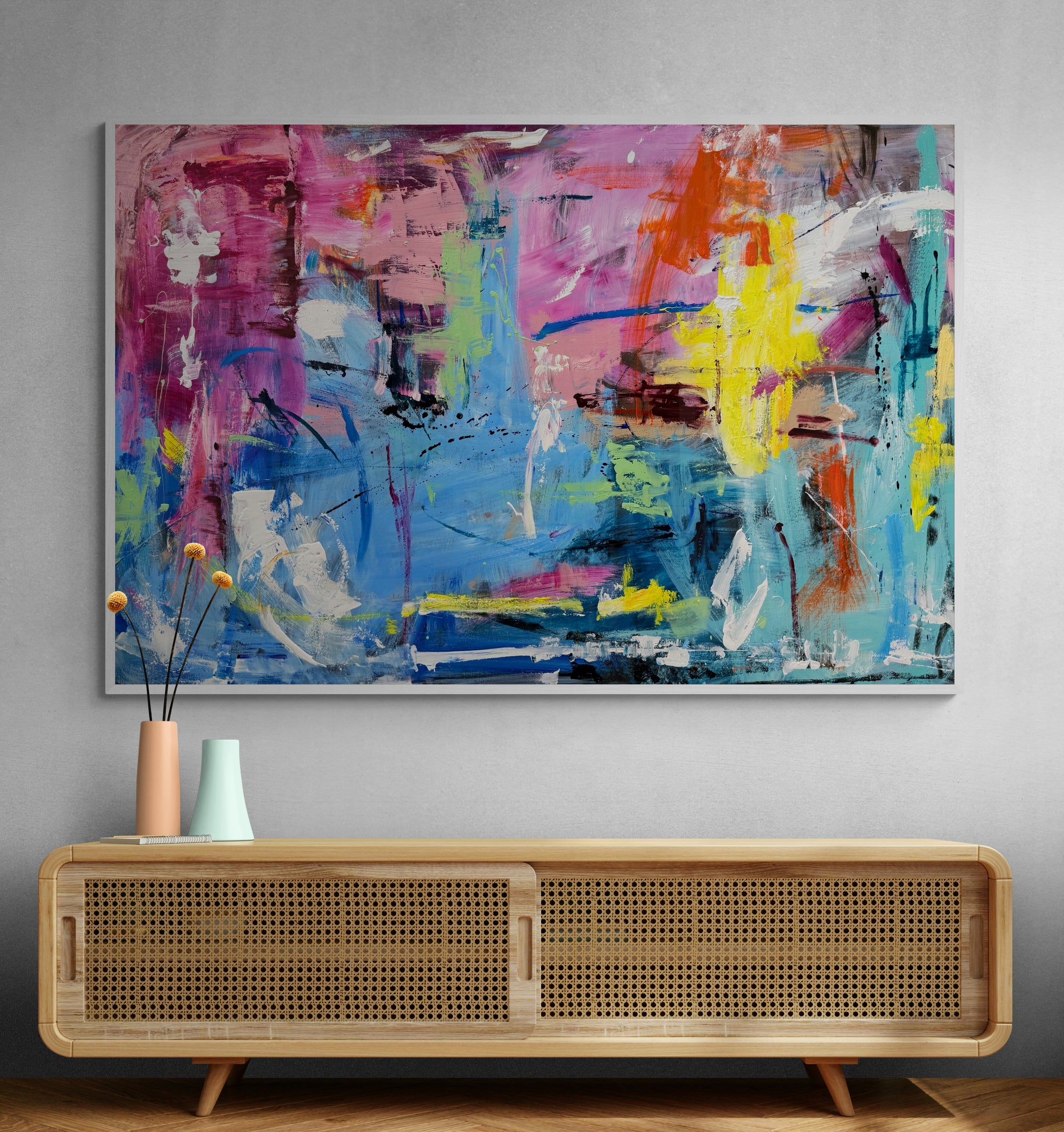 On Top of the World 182cm x 121cm Original Art