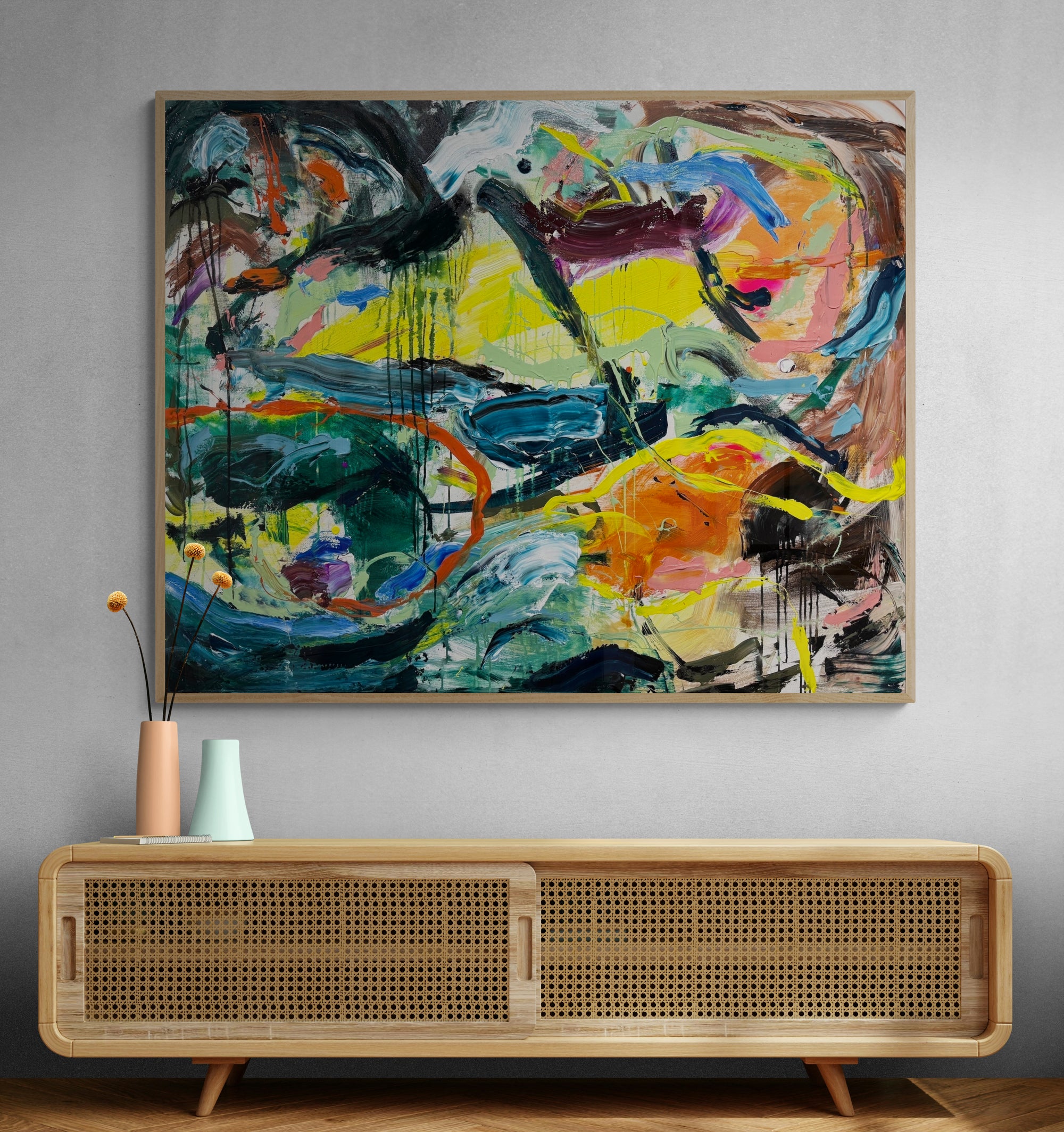 When We Were Young 152cm x 122cm Original Art