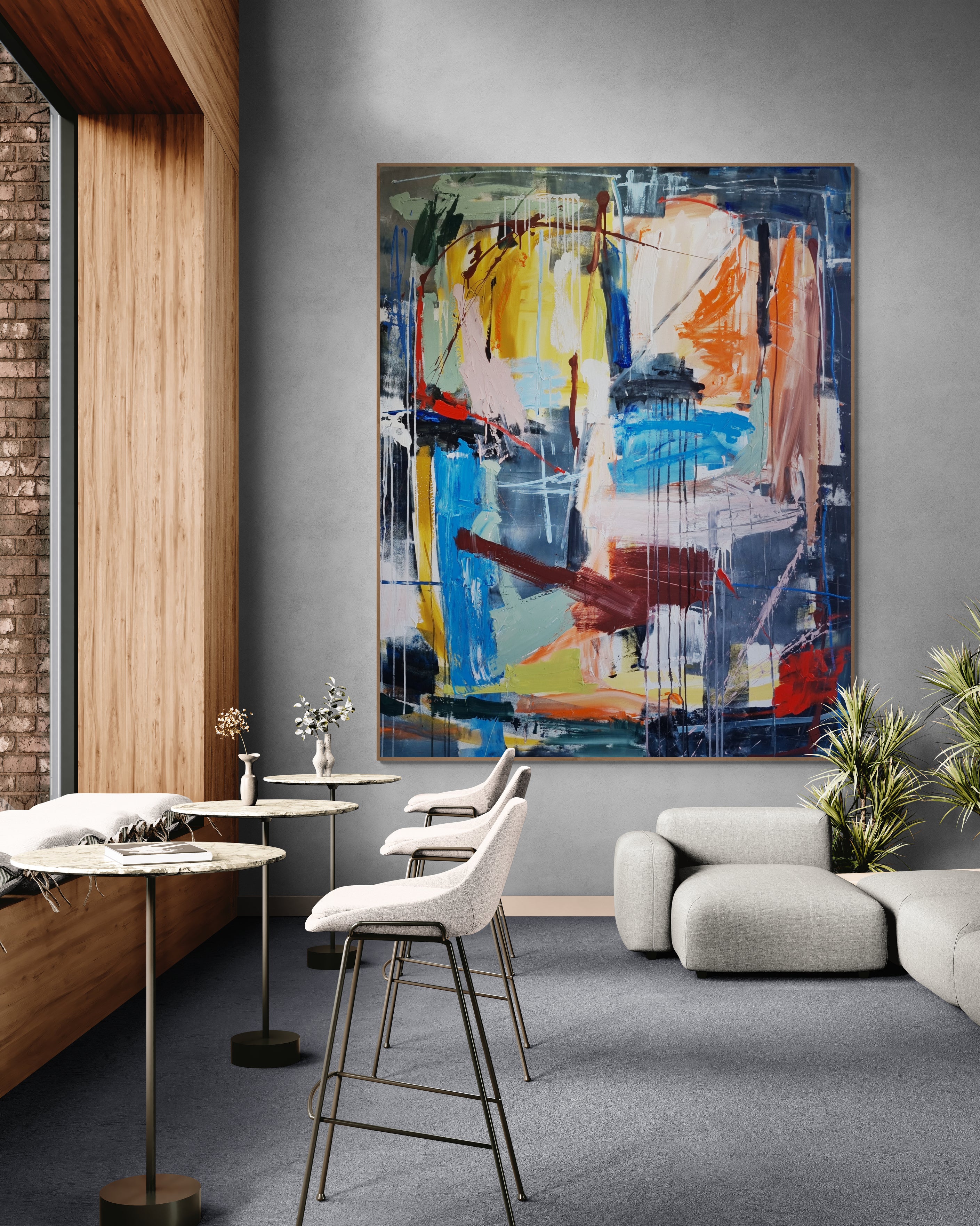 Thor's Hammer 152cm x 122cm Original Art