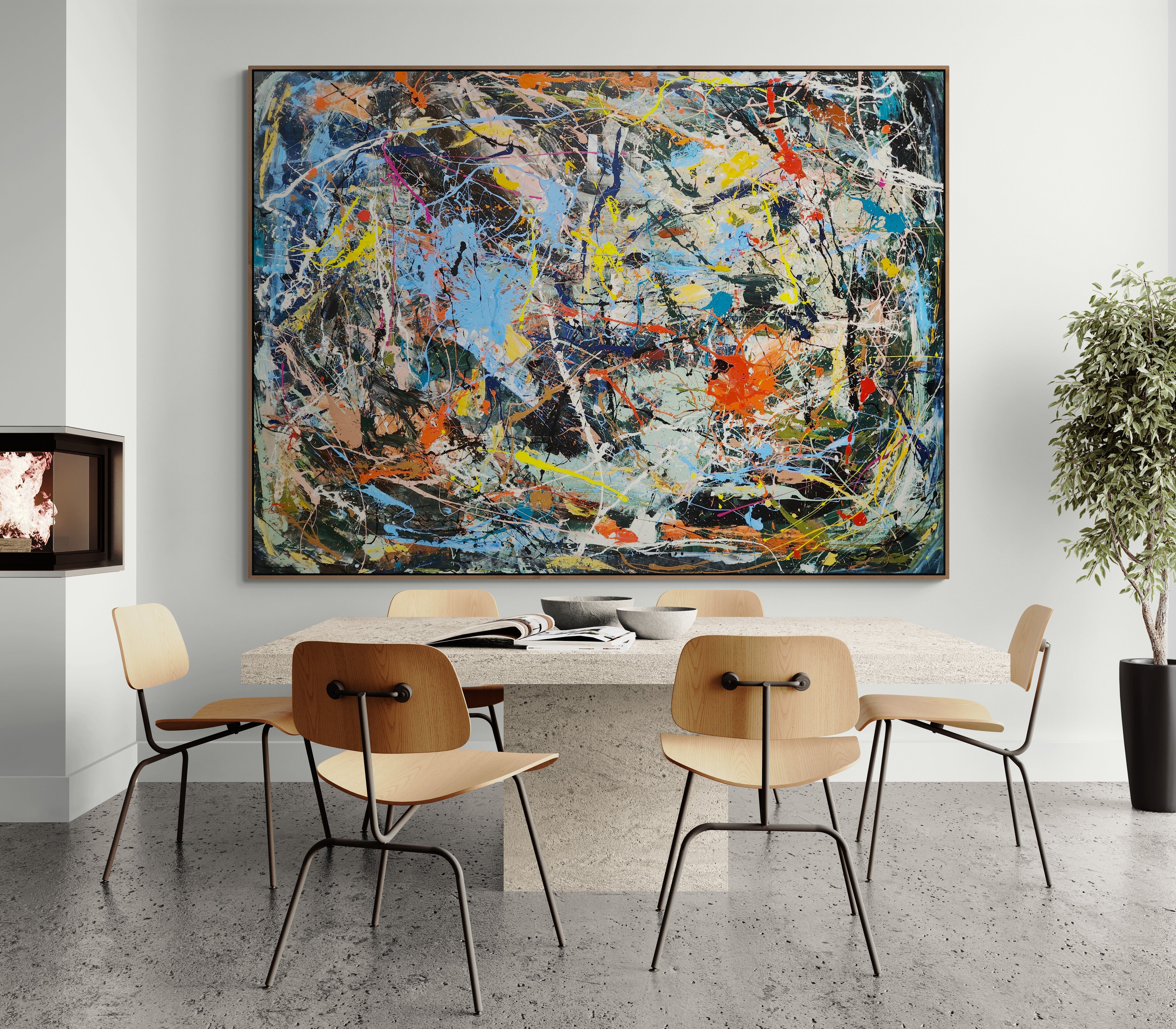 These Happy Golden Years - Original Art 260cm x 200cm