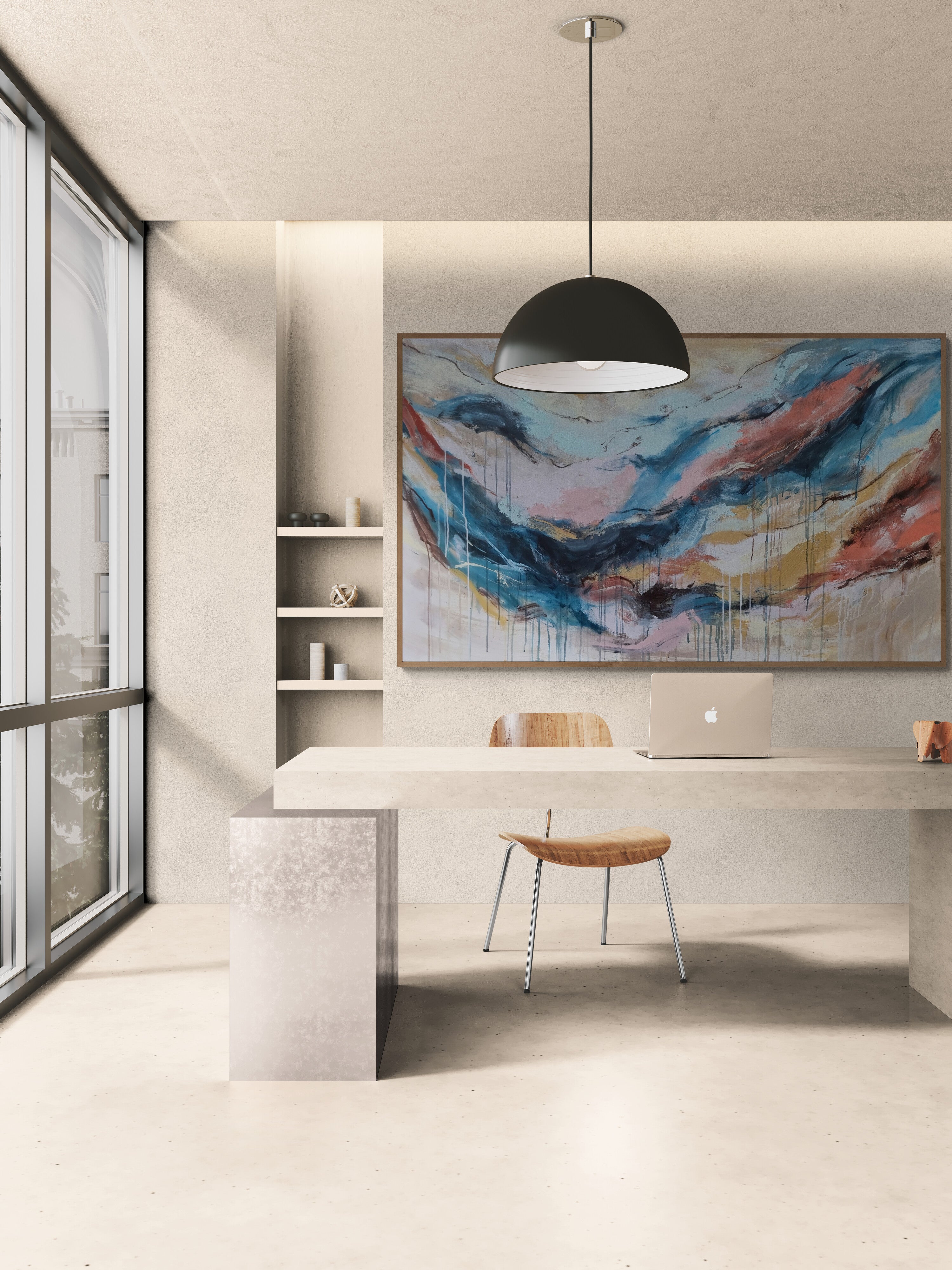 Sunshowers 152cm x 90cm Original Art