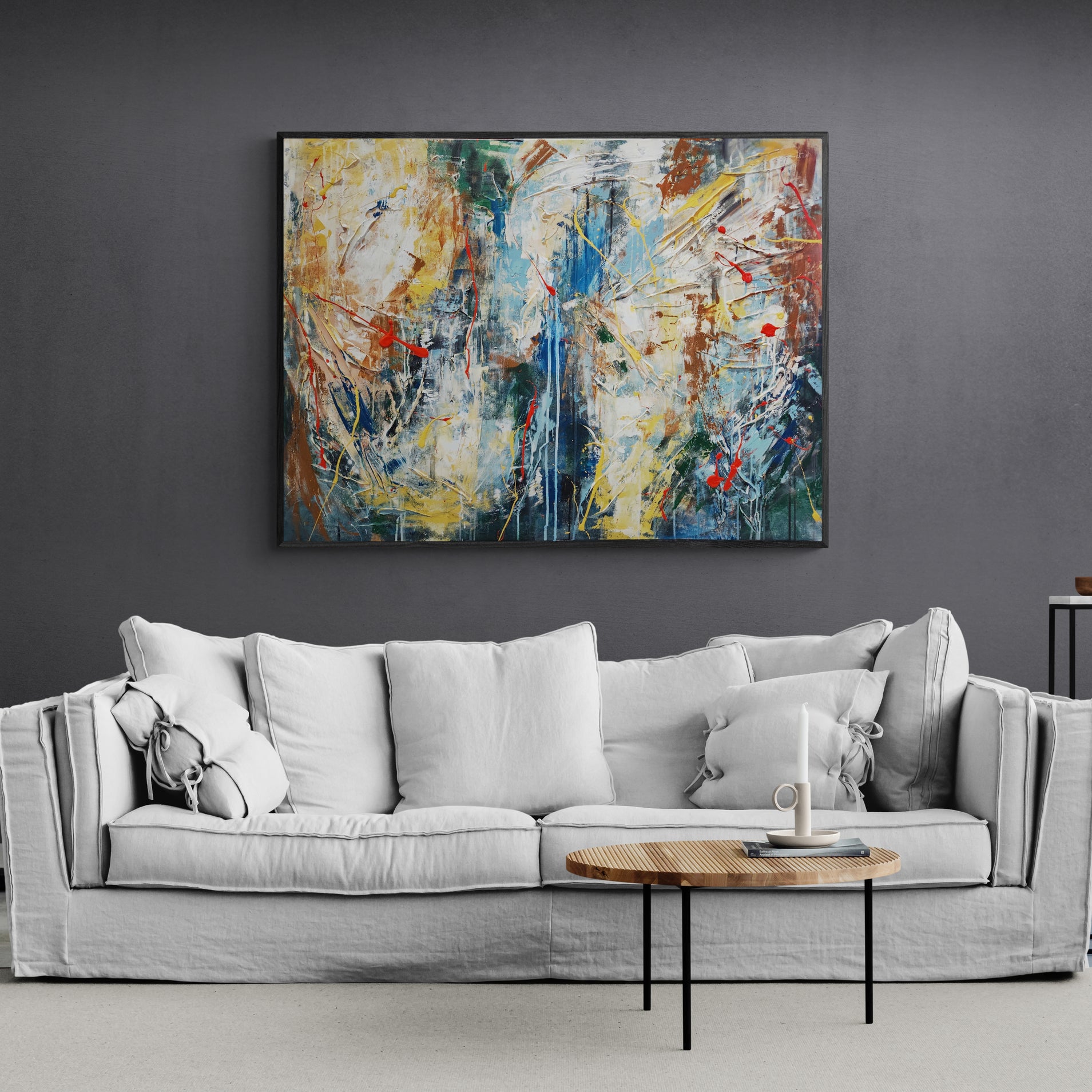 Sunshine & Lollipops - Original Art 91.5cm x 122cm