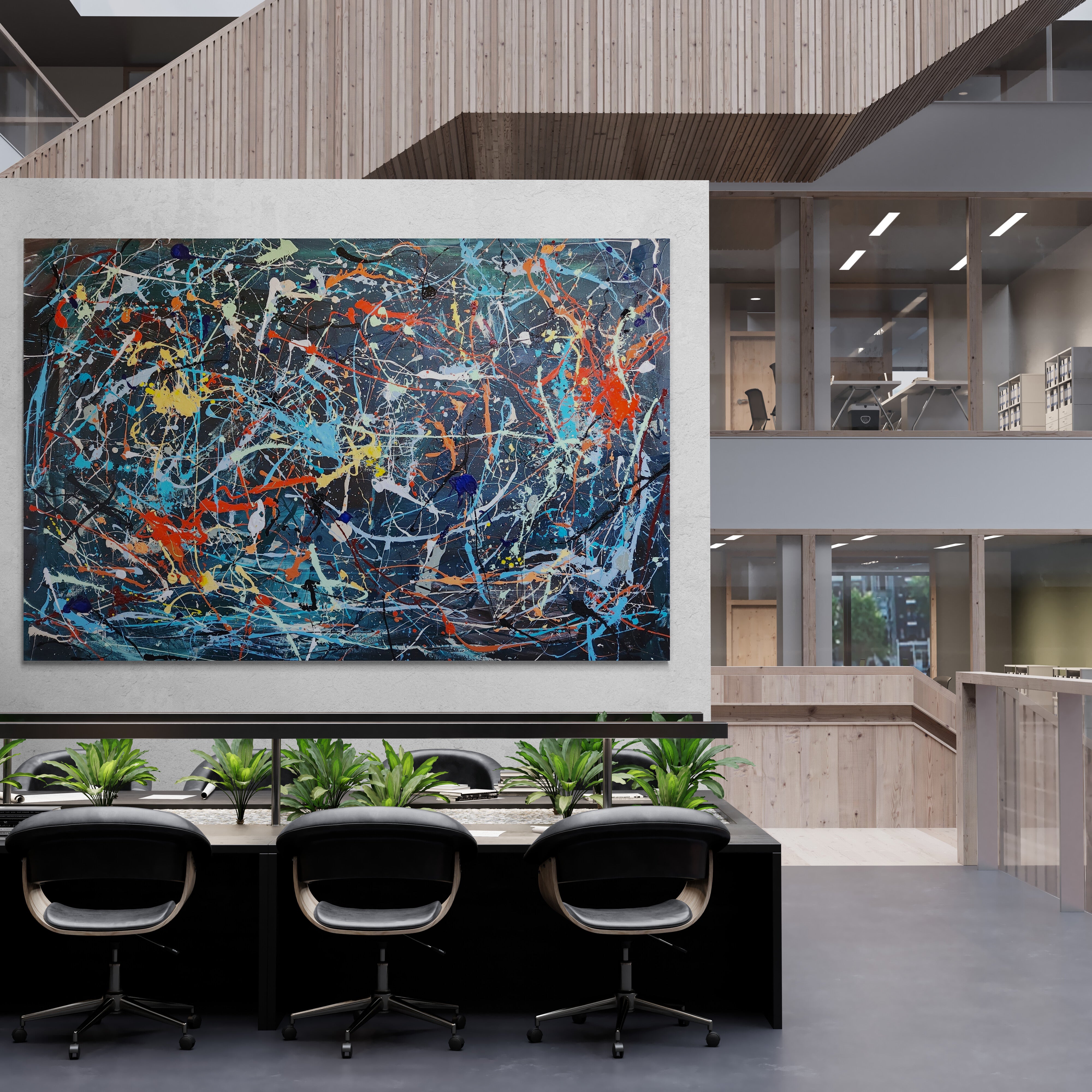 Blue Space - Original Art