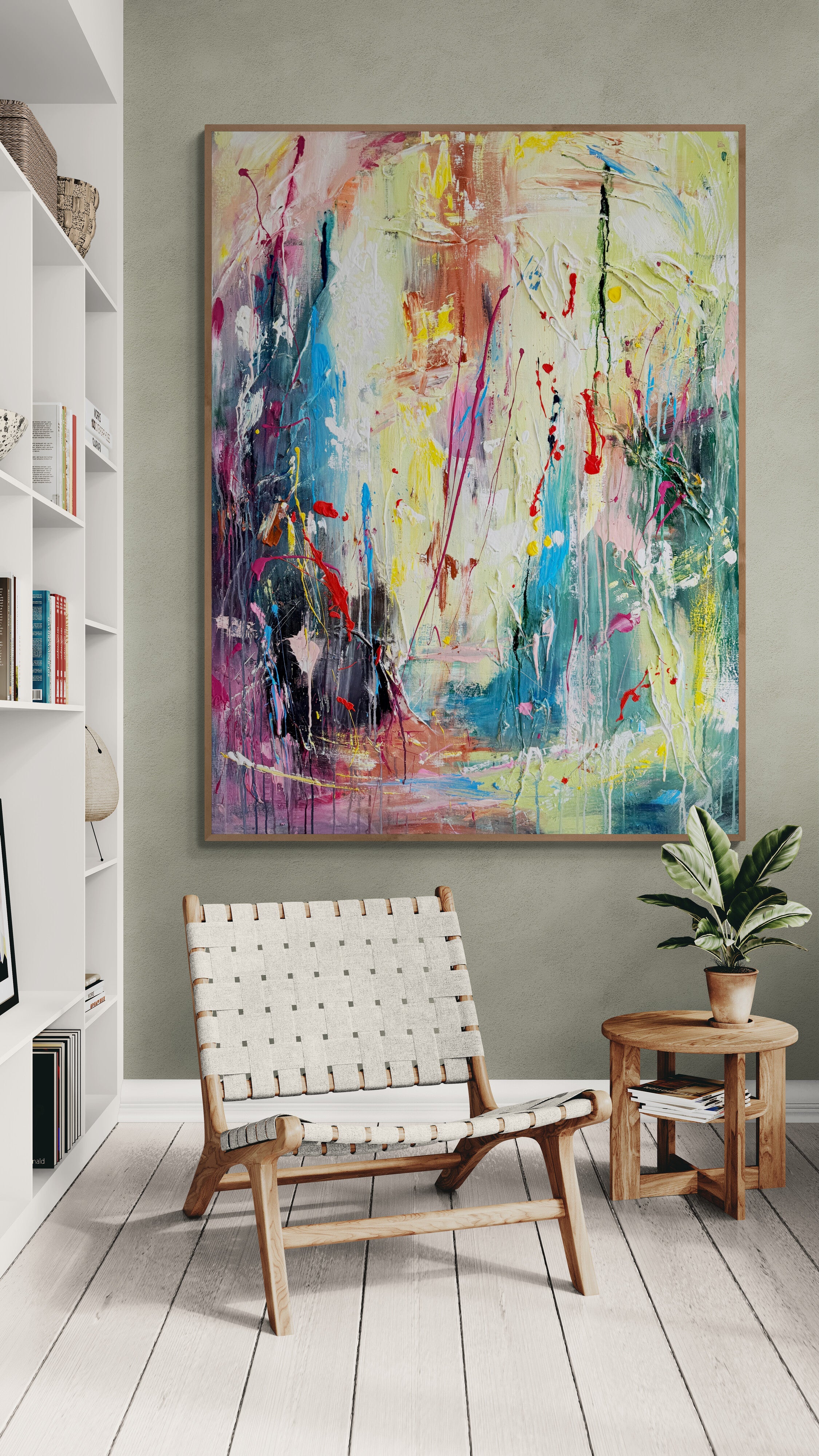 The Blue Lagoon 120cm x 90cm Original Art