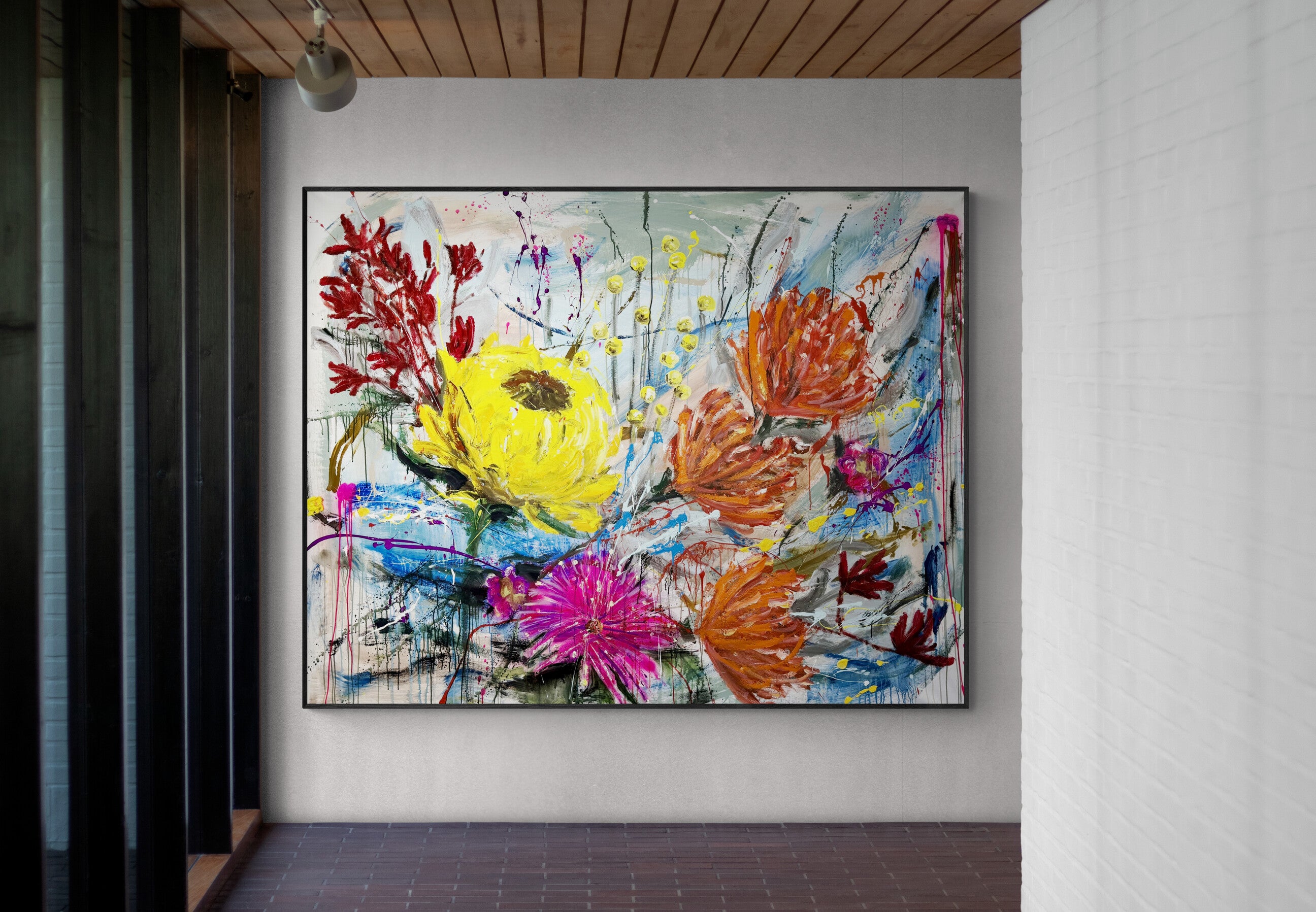 Wildflowers - Original Art 200cm x 165cm