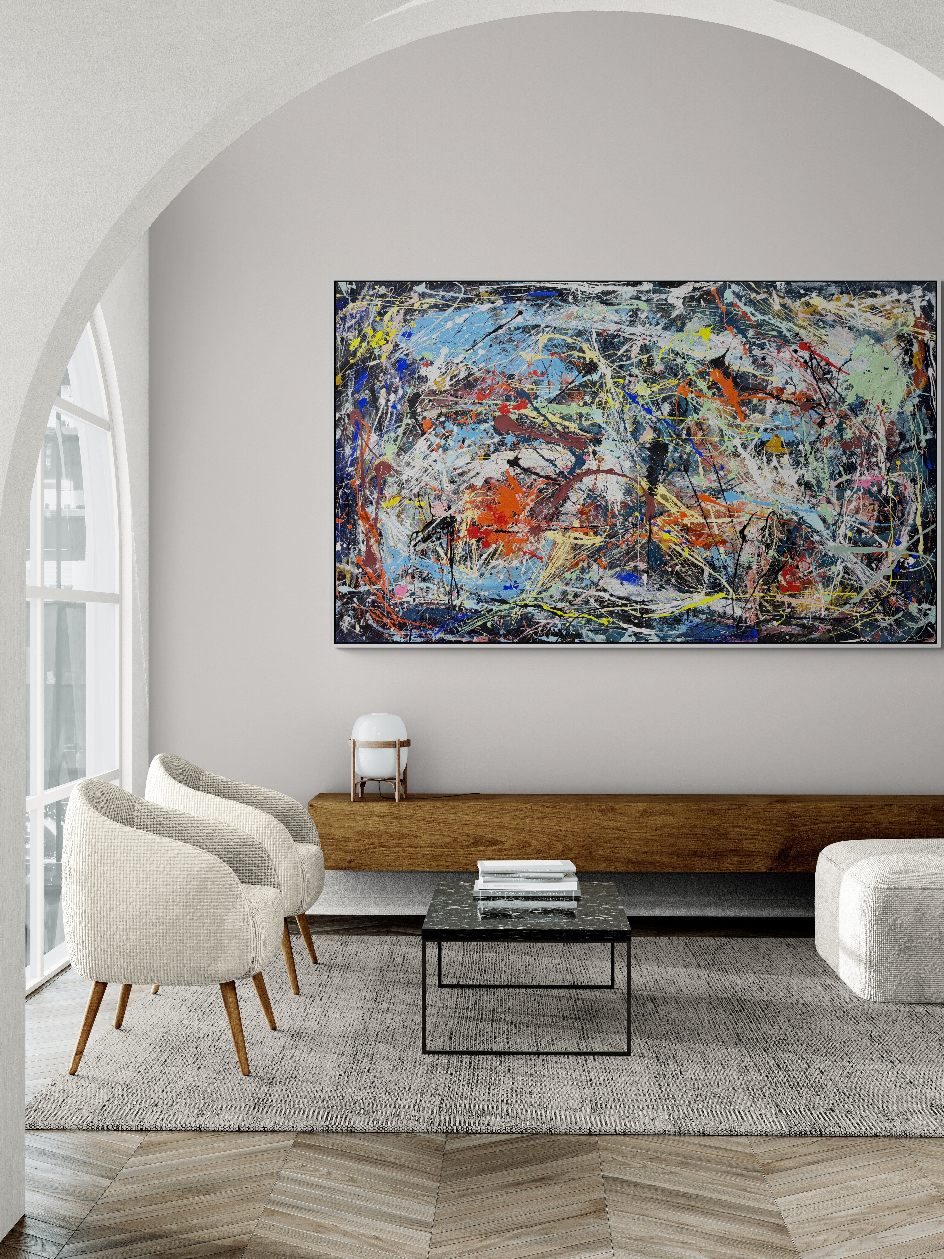 Pathways 195cm x 110cm Original Art