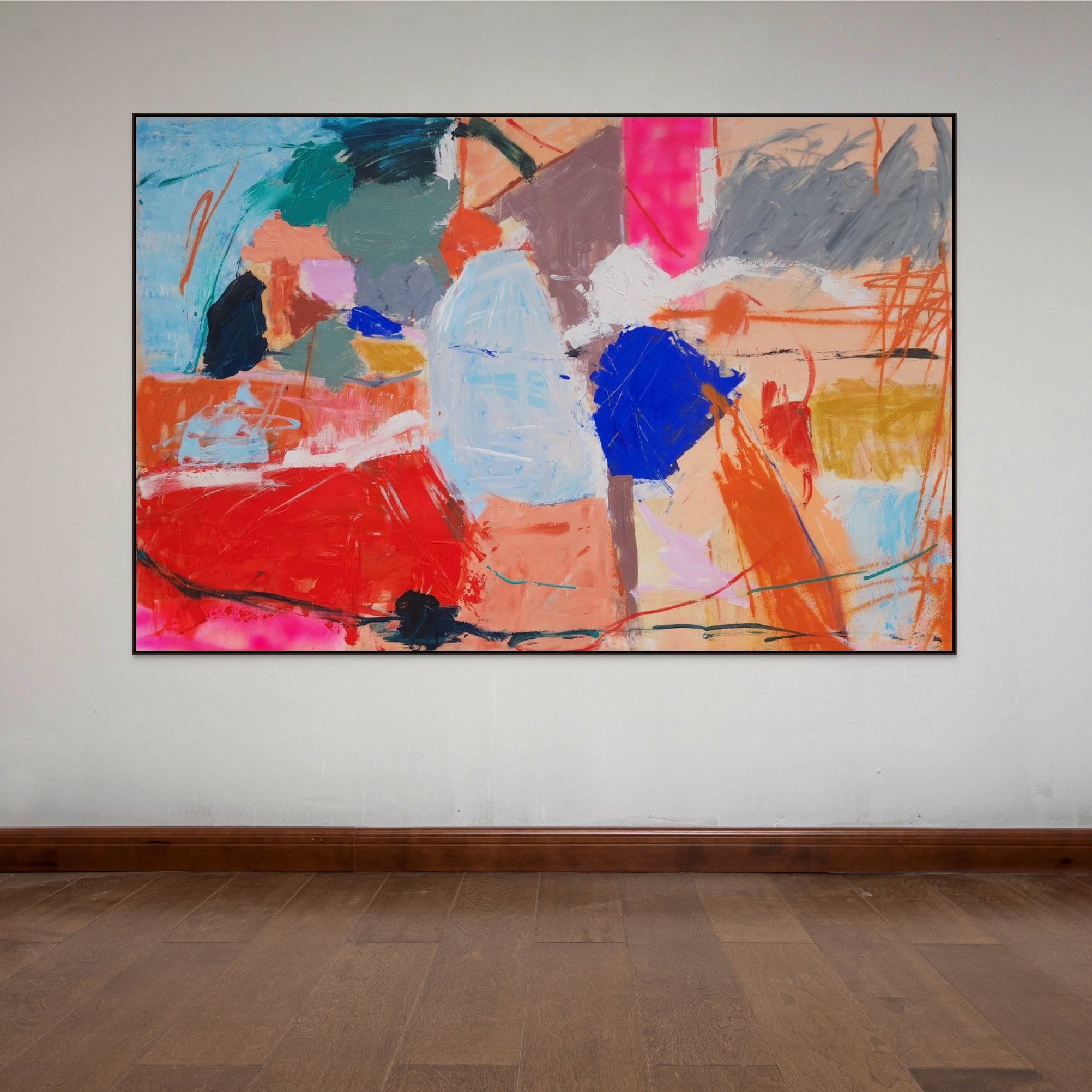 L'amour est blue 182cm x 122cm Original Art