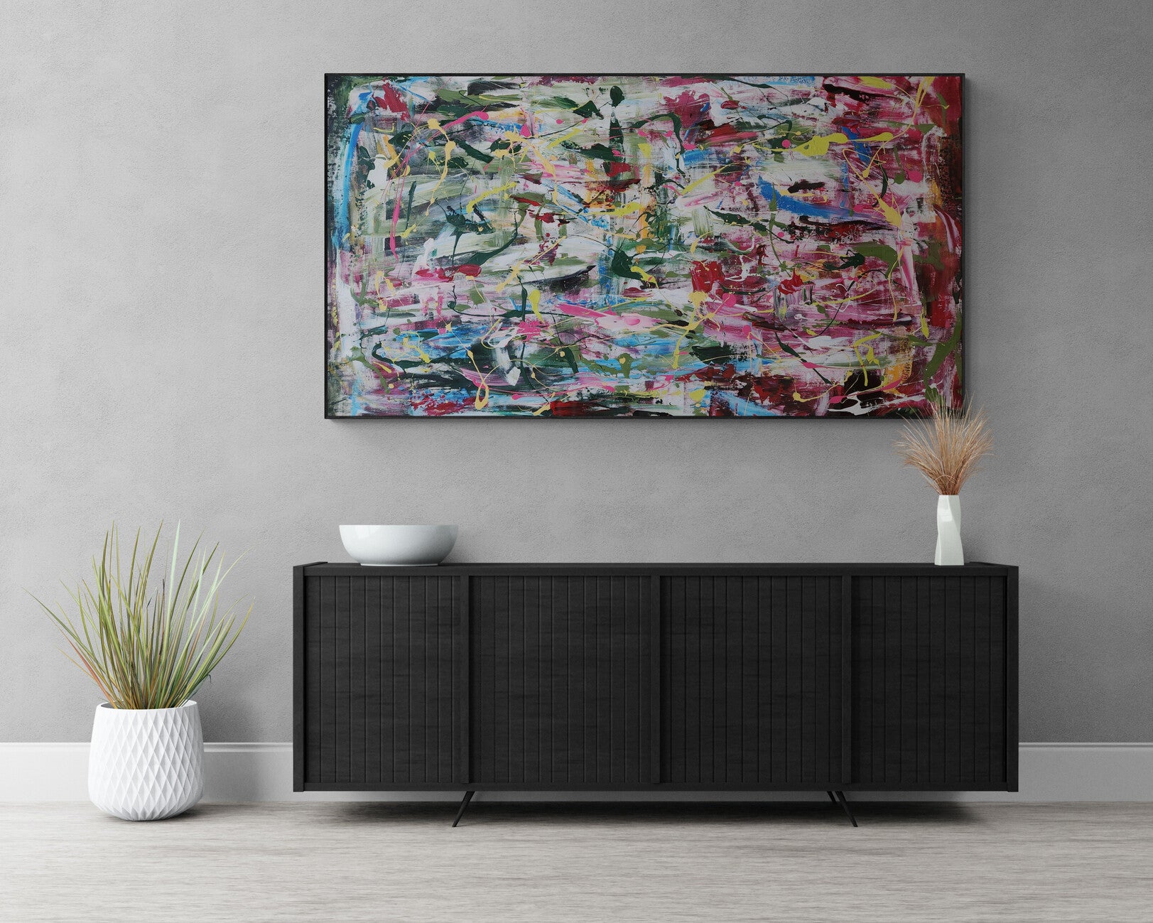 Blueberries 90cm x 170cm Original Art