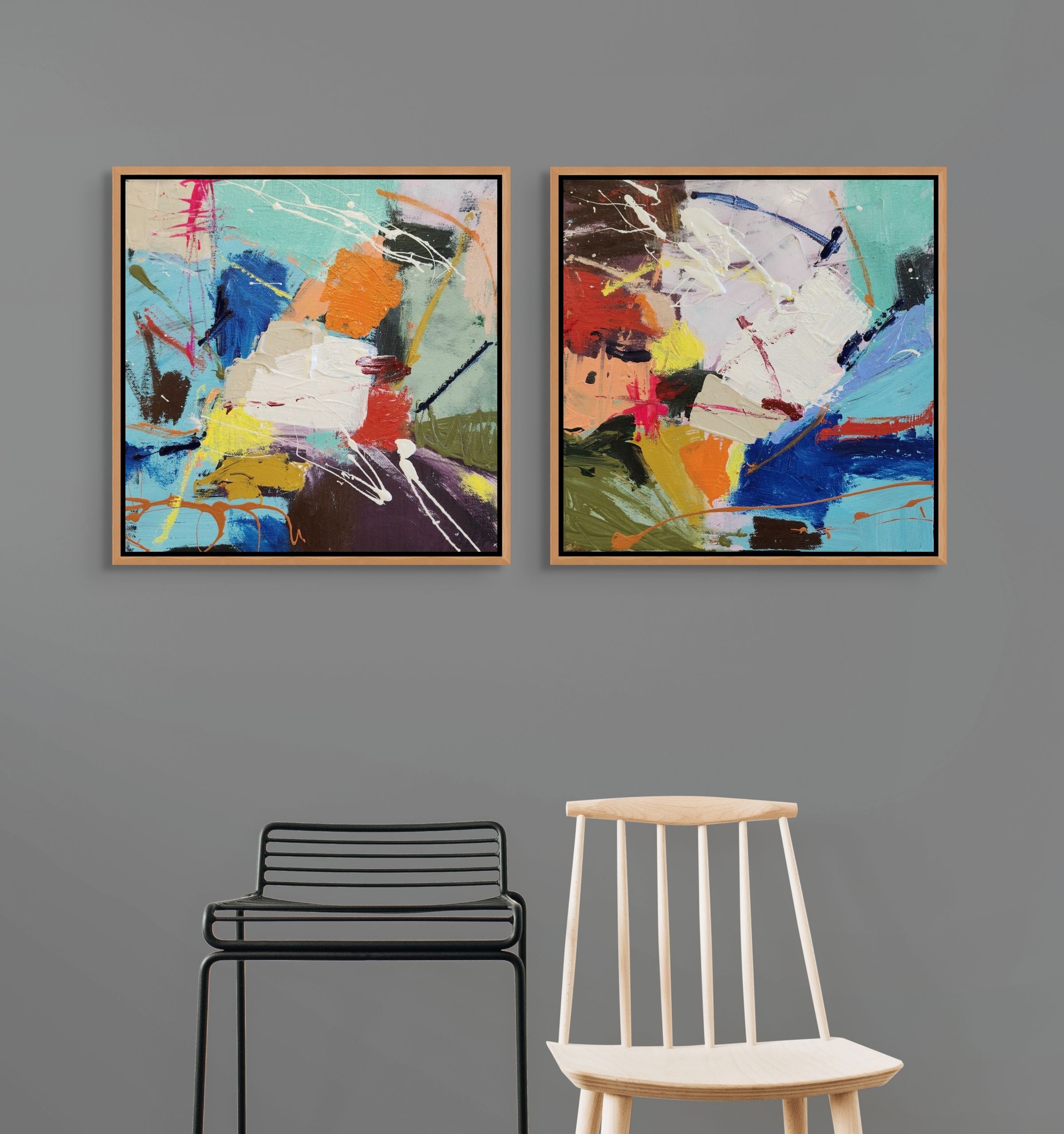 The Playgrounds- Original Art 60cm x 30cm