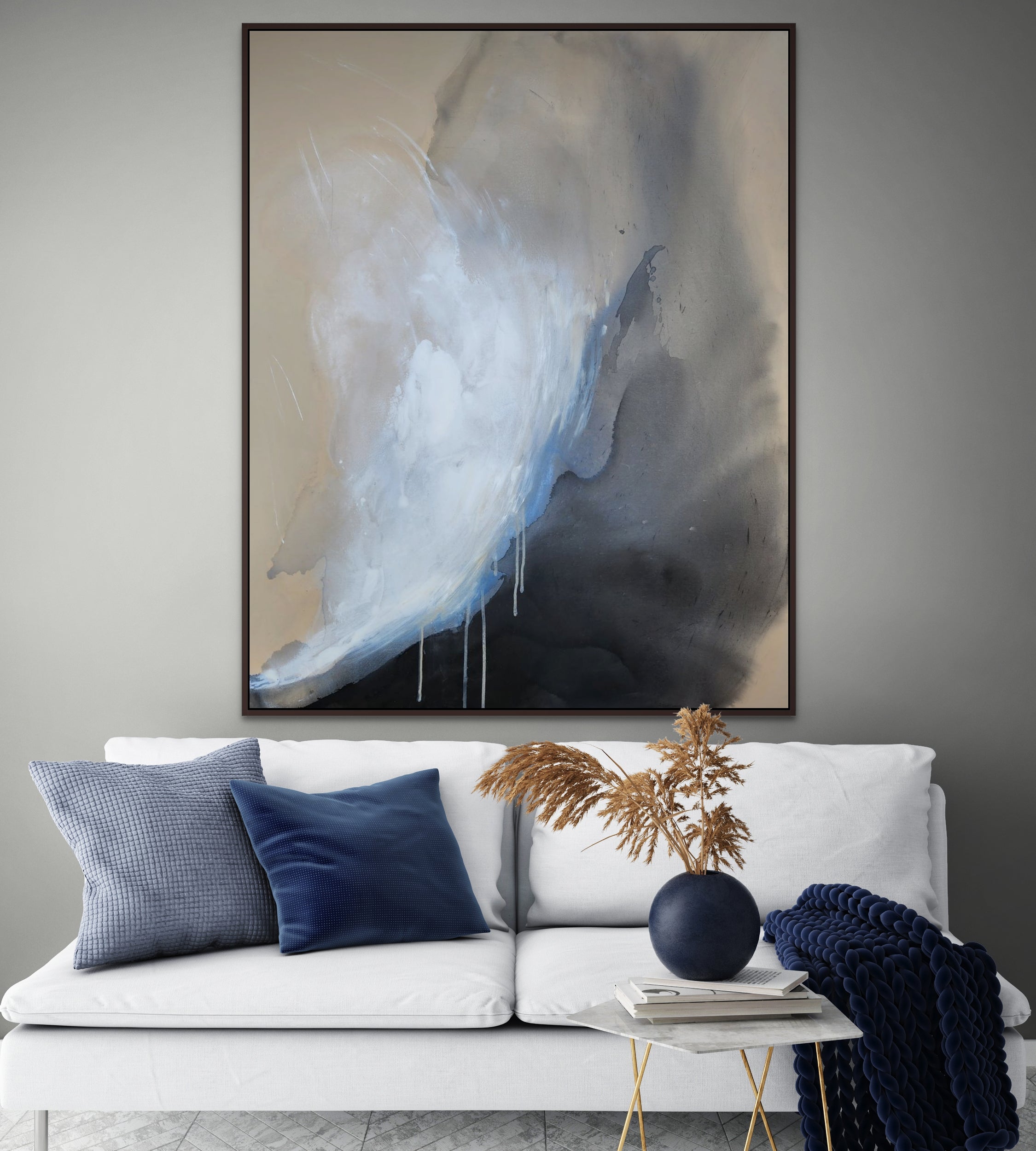 The Snow Storm - Original Art 122cm x 152cm