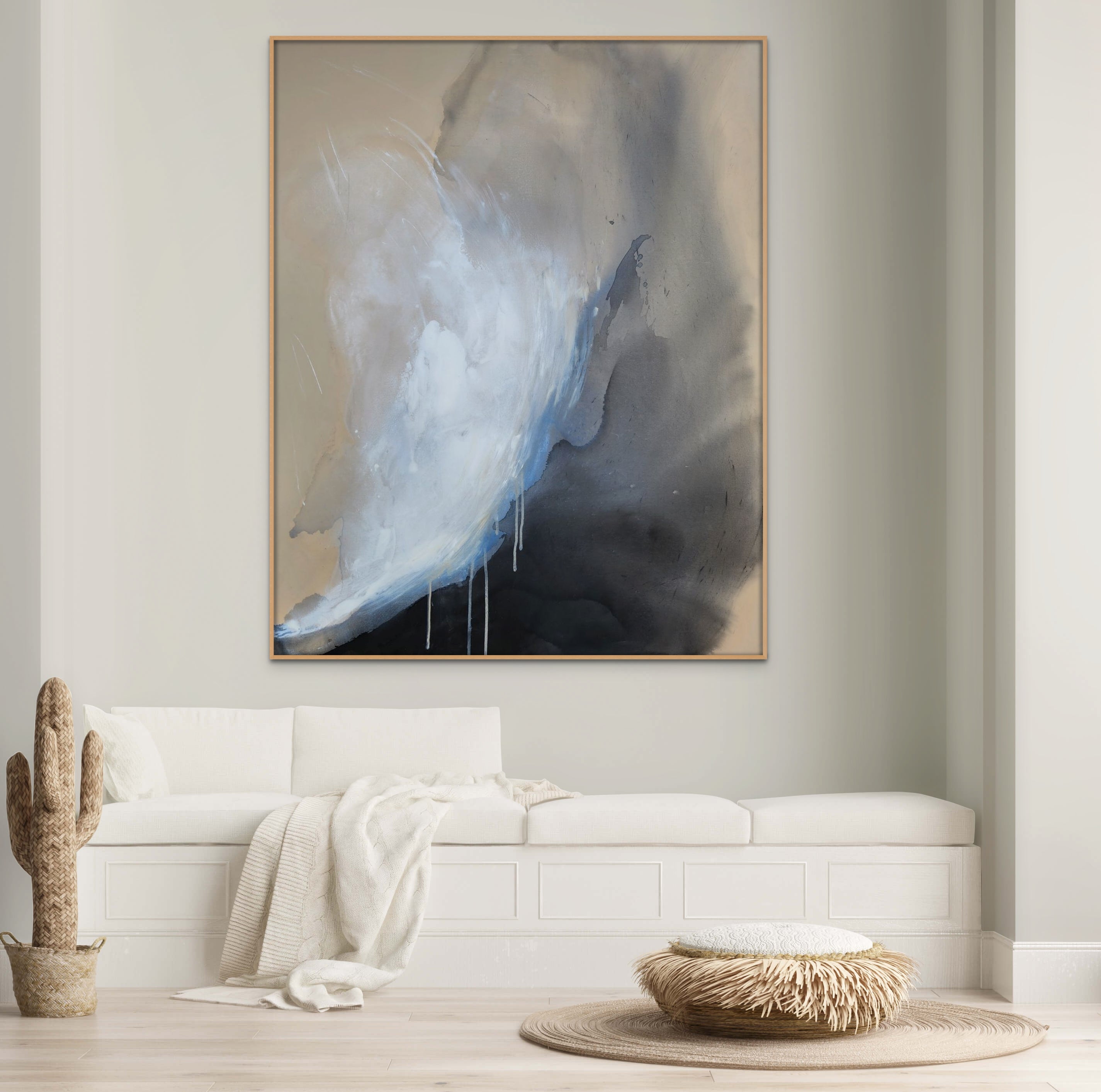 The Snow Storm - Original Art 122cm x 152cm