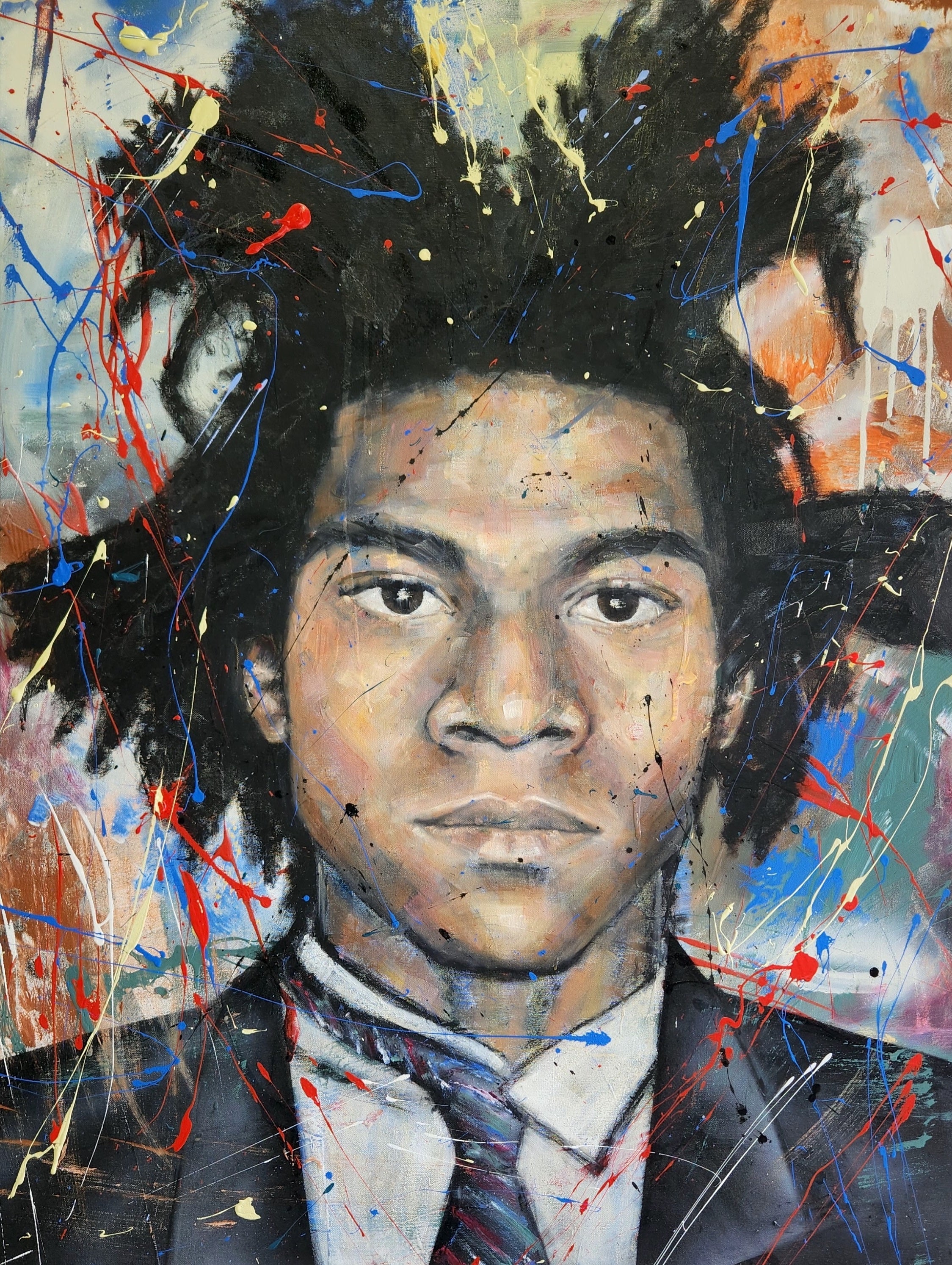 Basquiat 120cm x 90cm Original Art