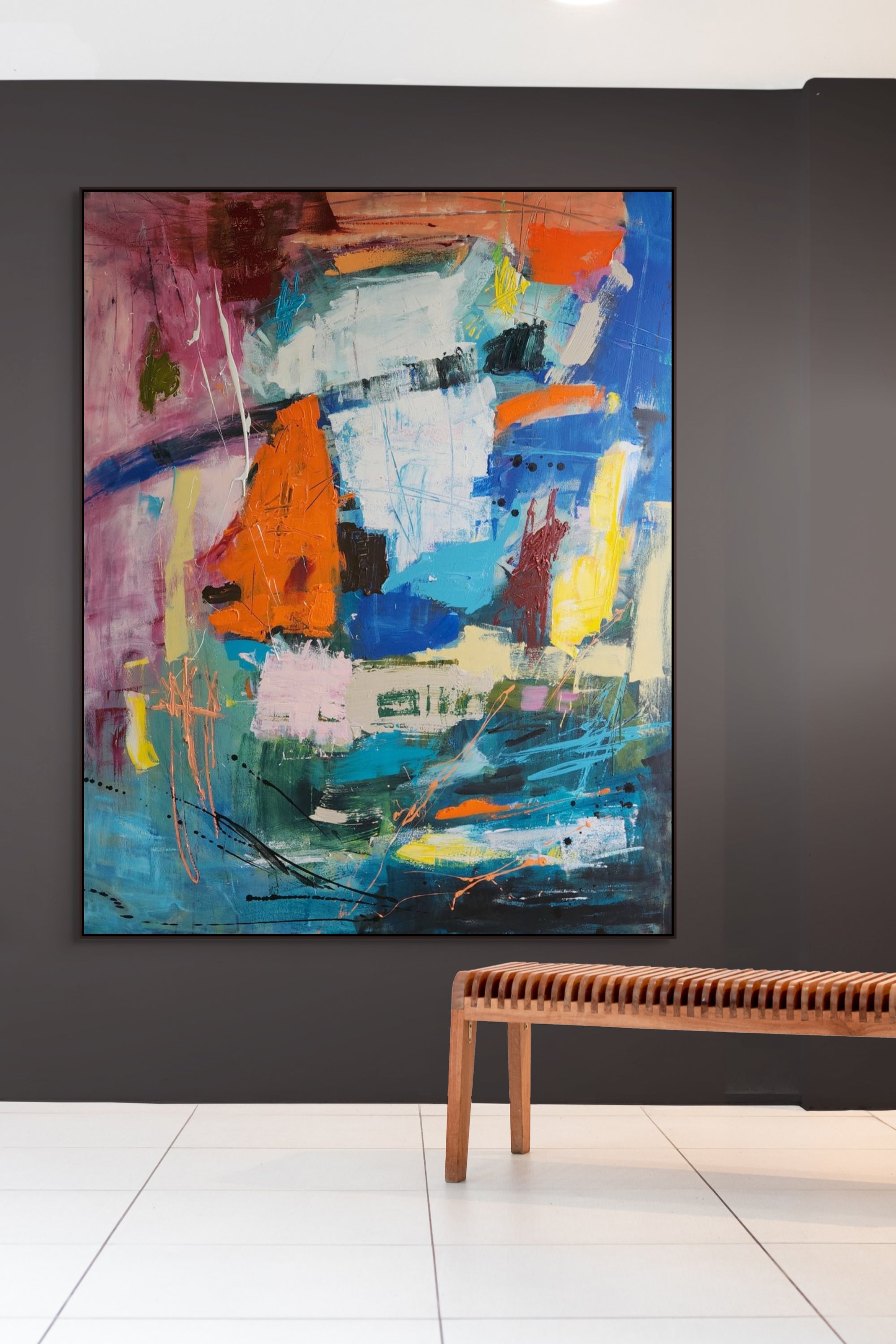 Run to Paradise  - Original Art 152cm x 122cm