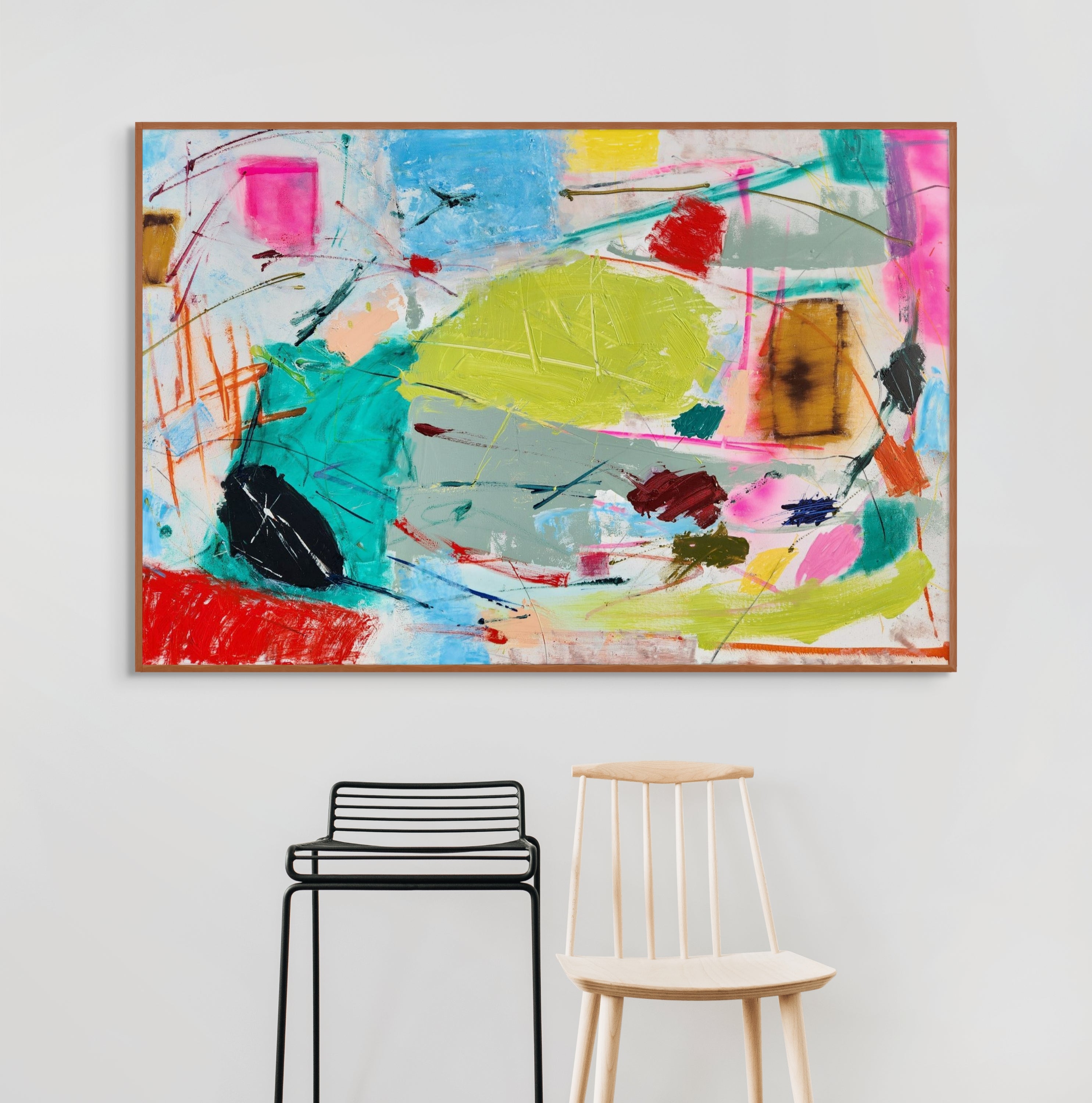 The Big Picnic 150cm x 100cm Original Art