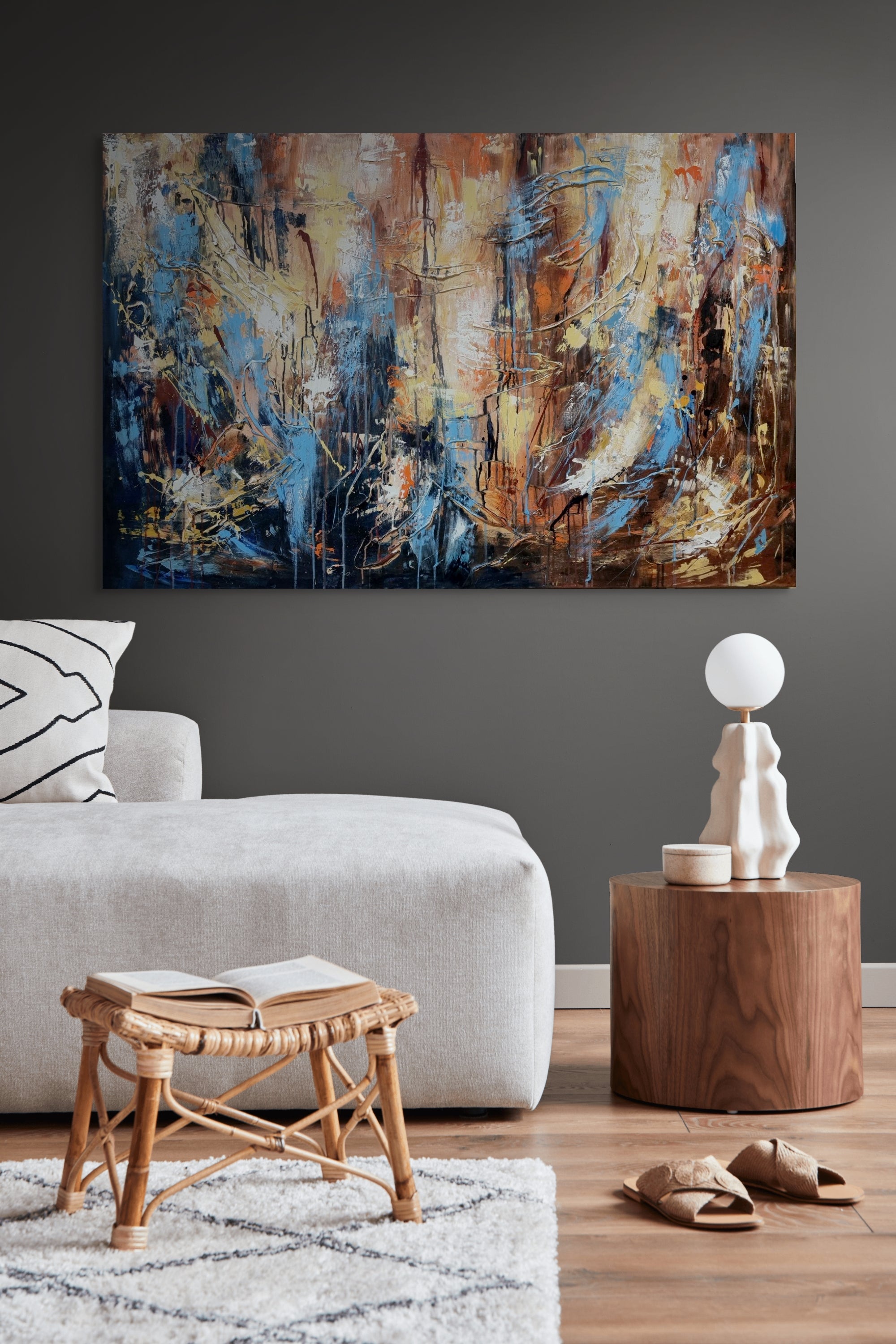 Yellow Mellow - Original Art  150cm x 100cm