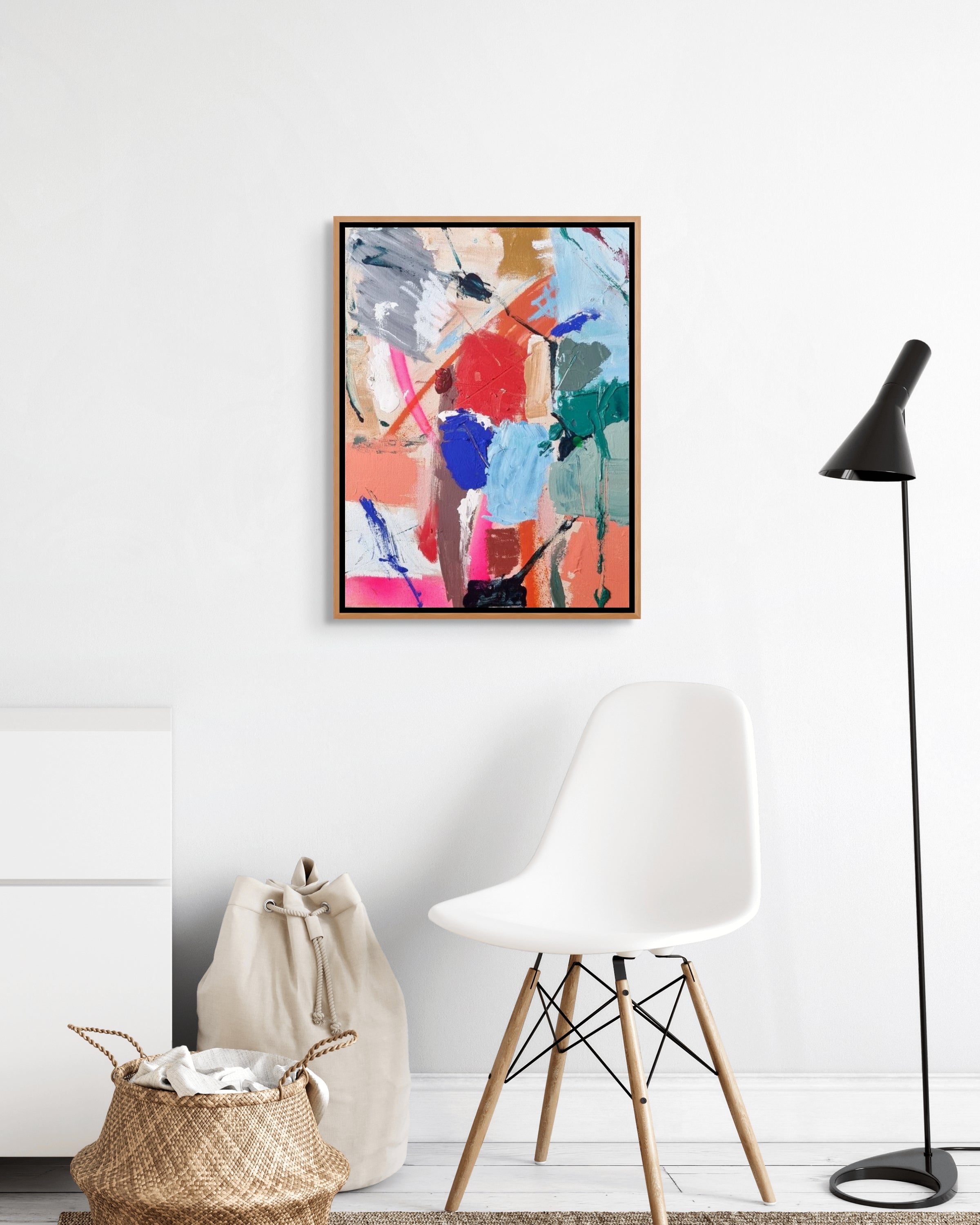 L'amour est blue 30cm x 40cm Original Art (Mini)