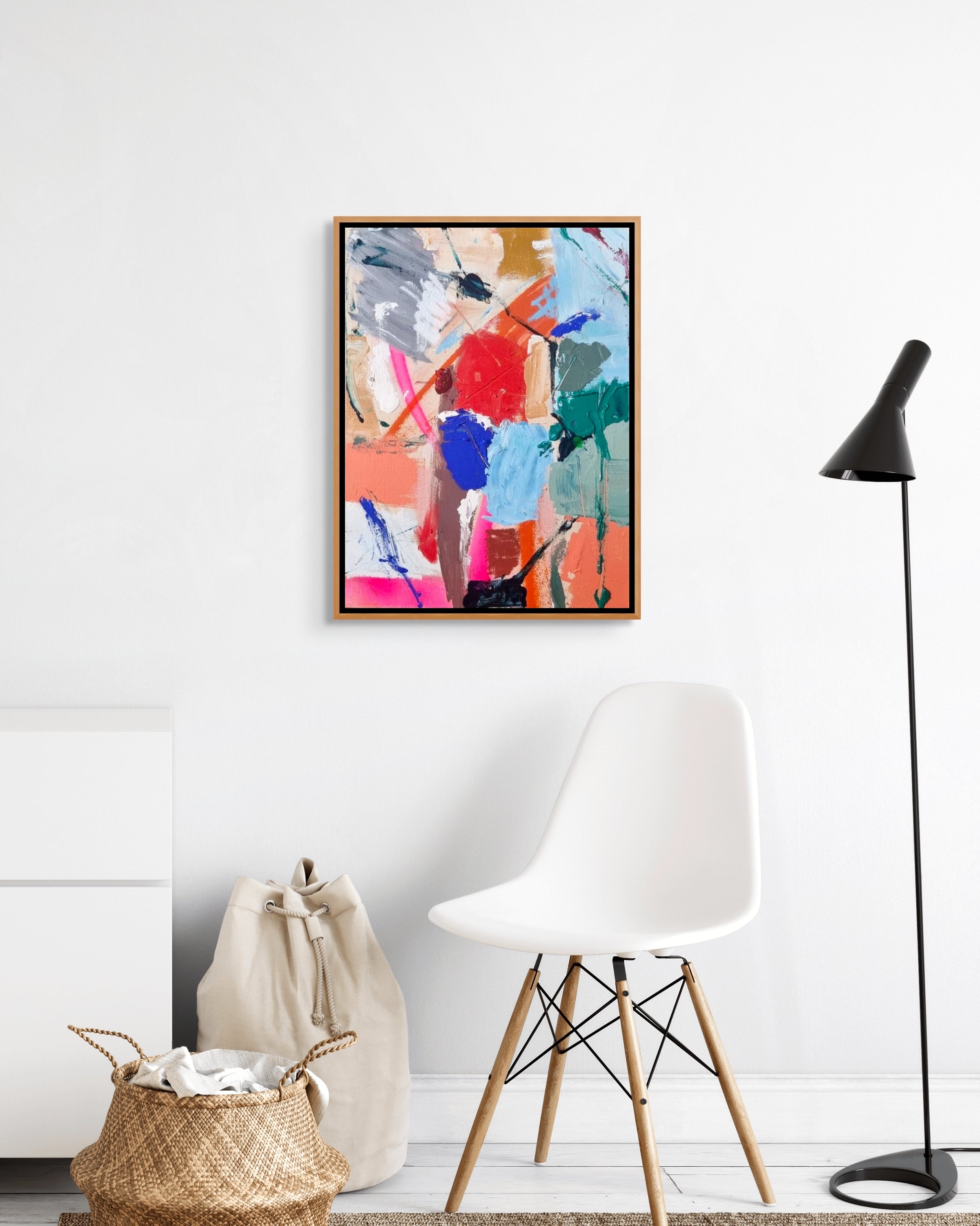 L'amour est blue 30cm x 40cm Original Art