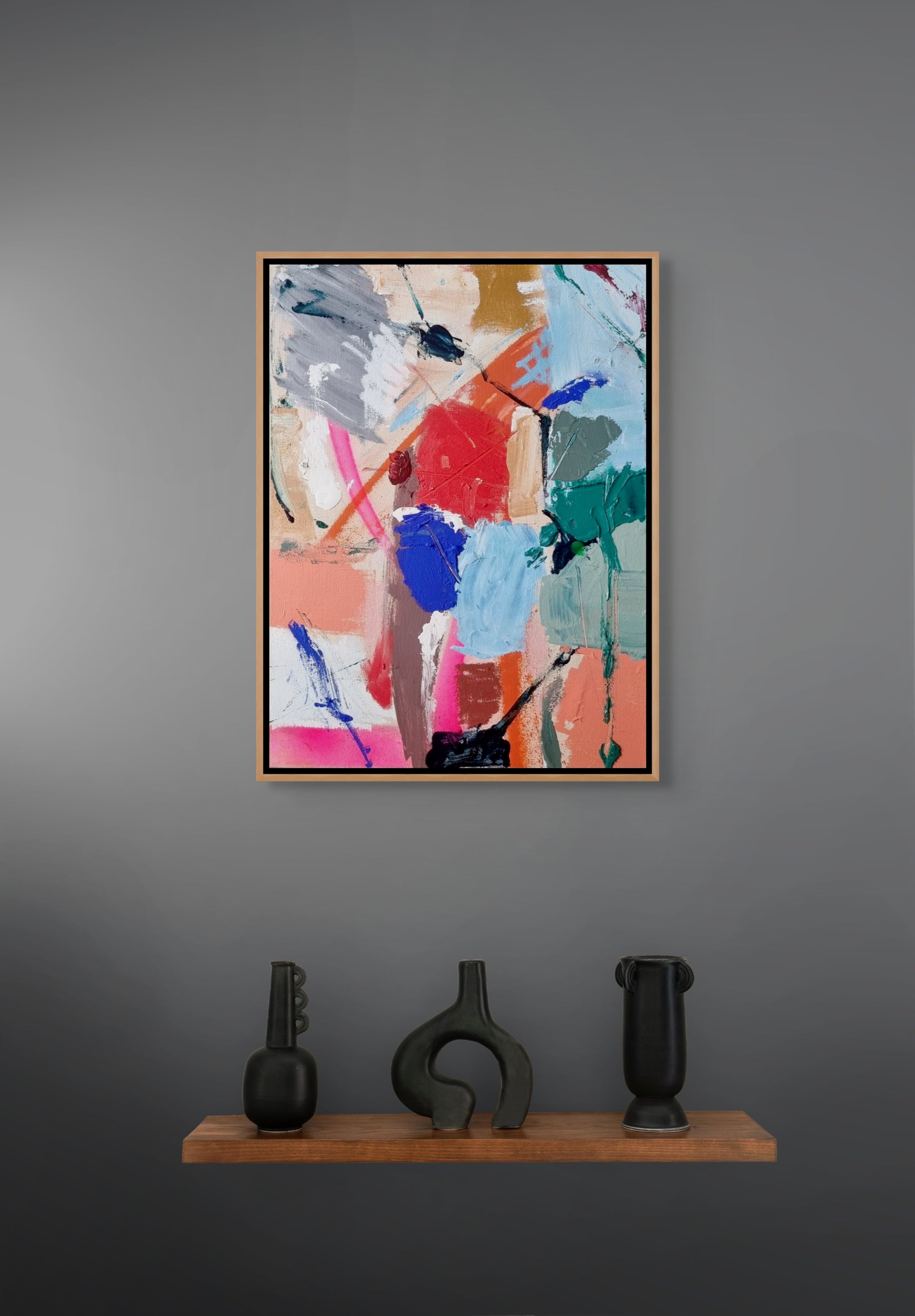 L'amour est blue 30cm x 40cm Original Art (Mini)