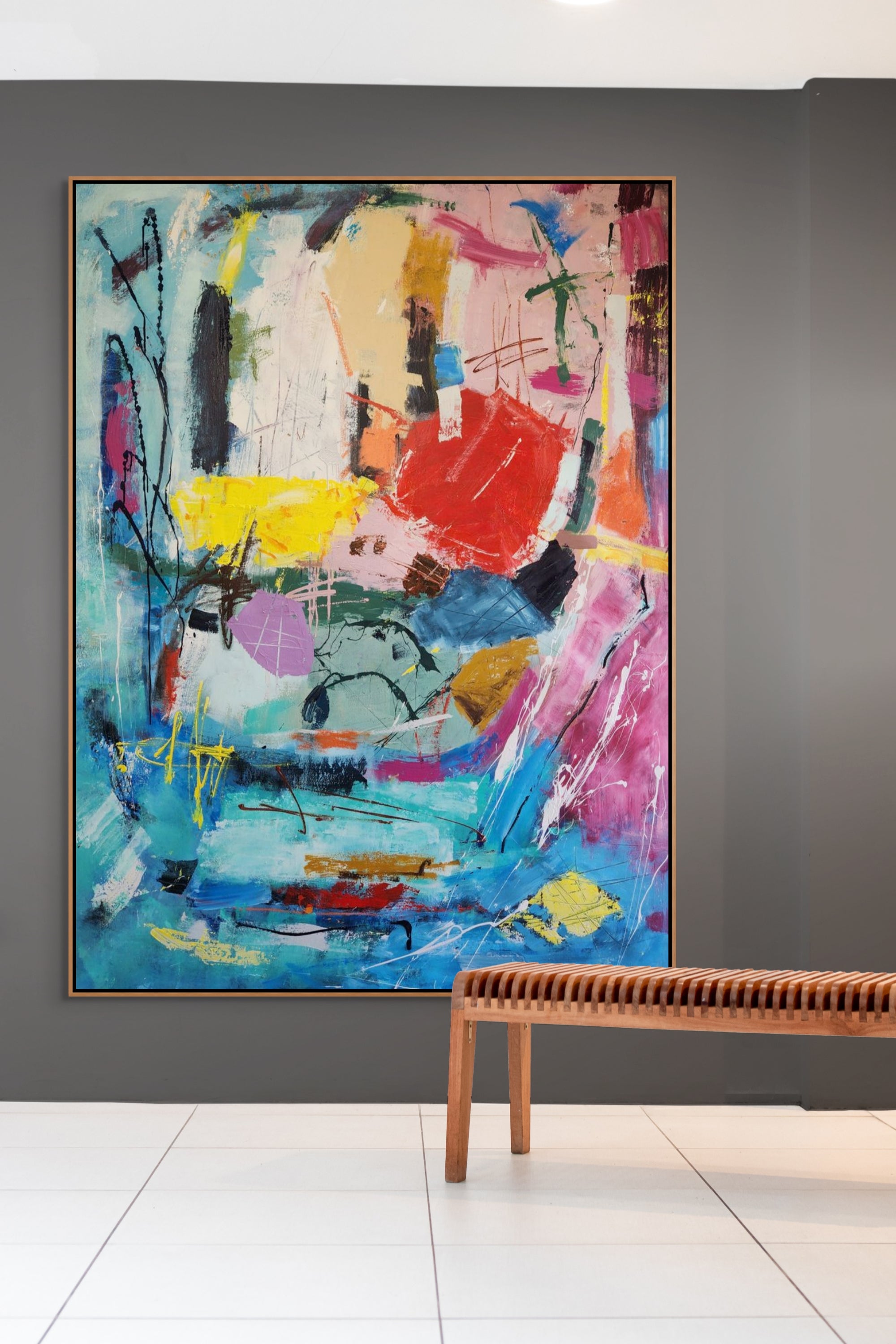 Island Time  - Original Art 200cm x 145cm