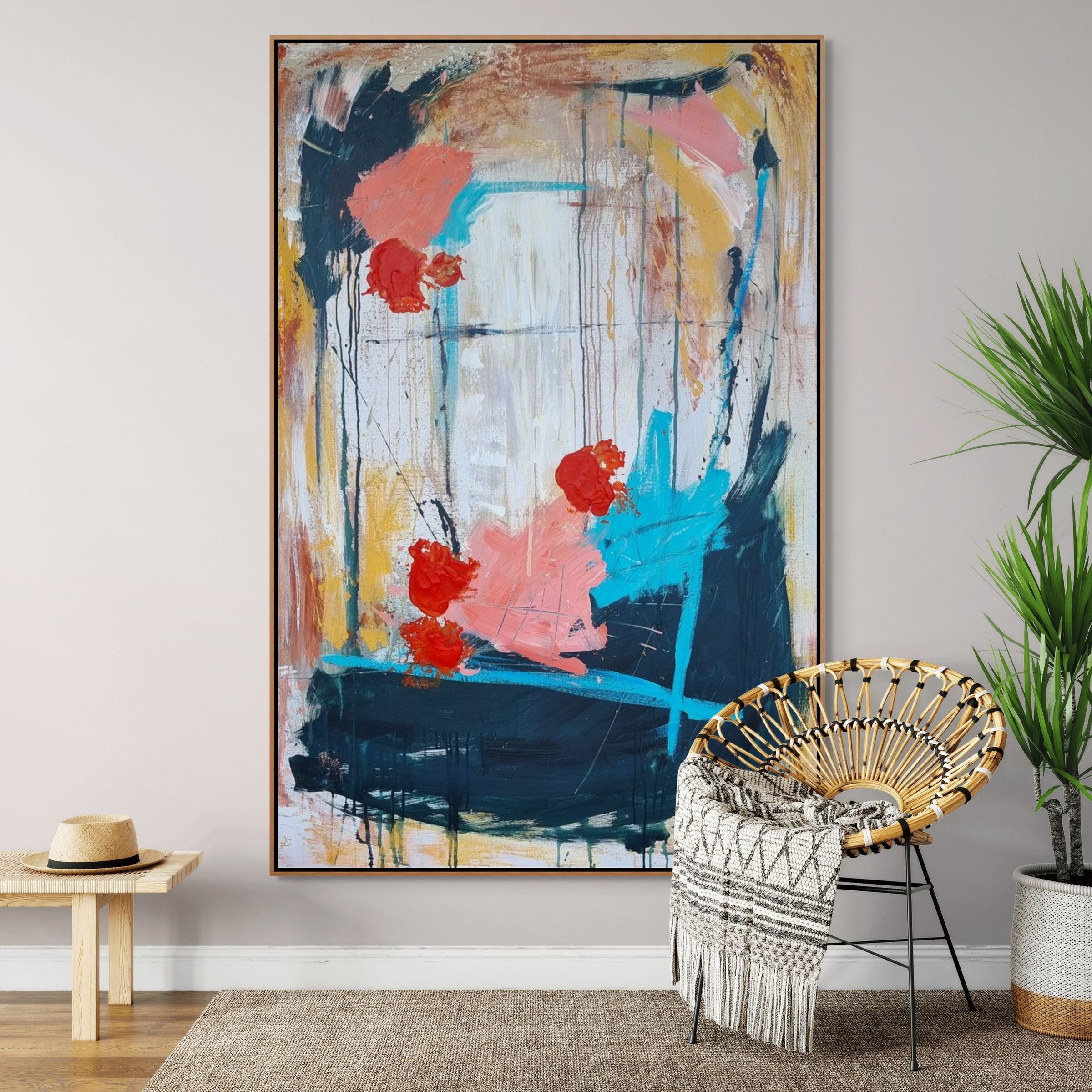The Secret Garden - Original Art  150cm x 100cm