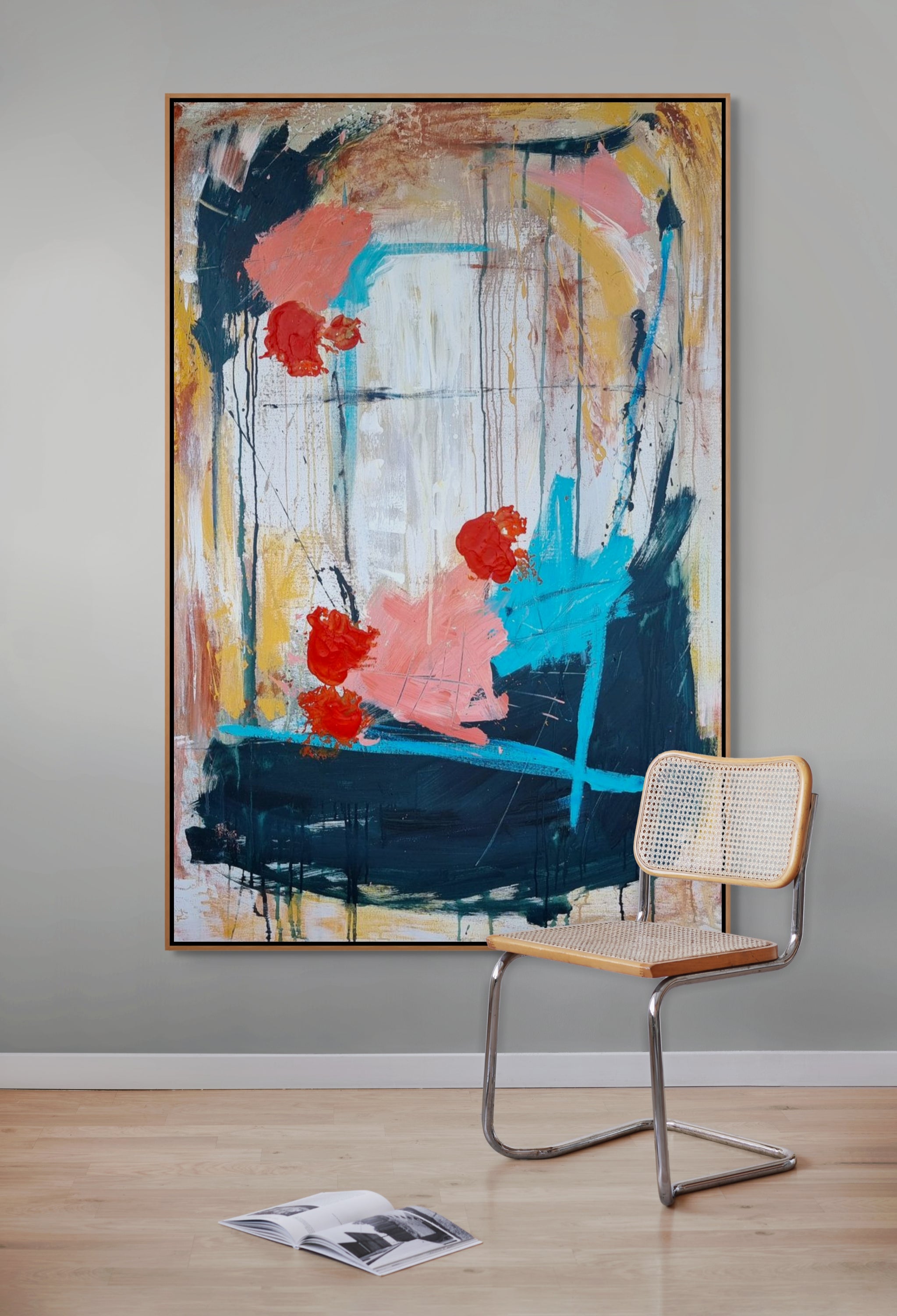 The Secret Garden - Original Art  150cm x 100cm