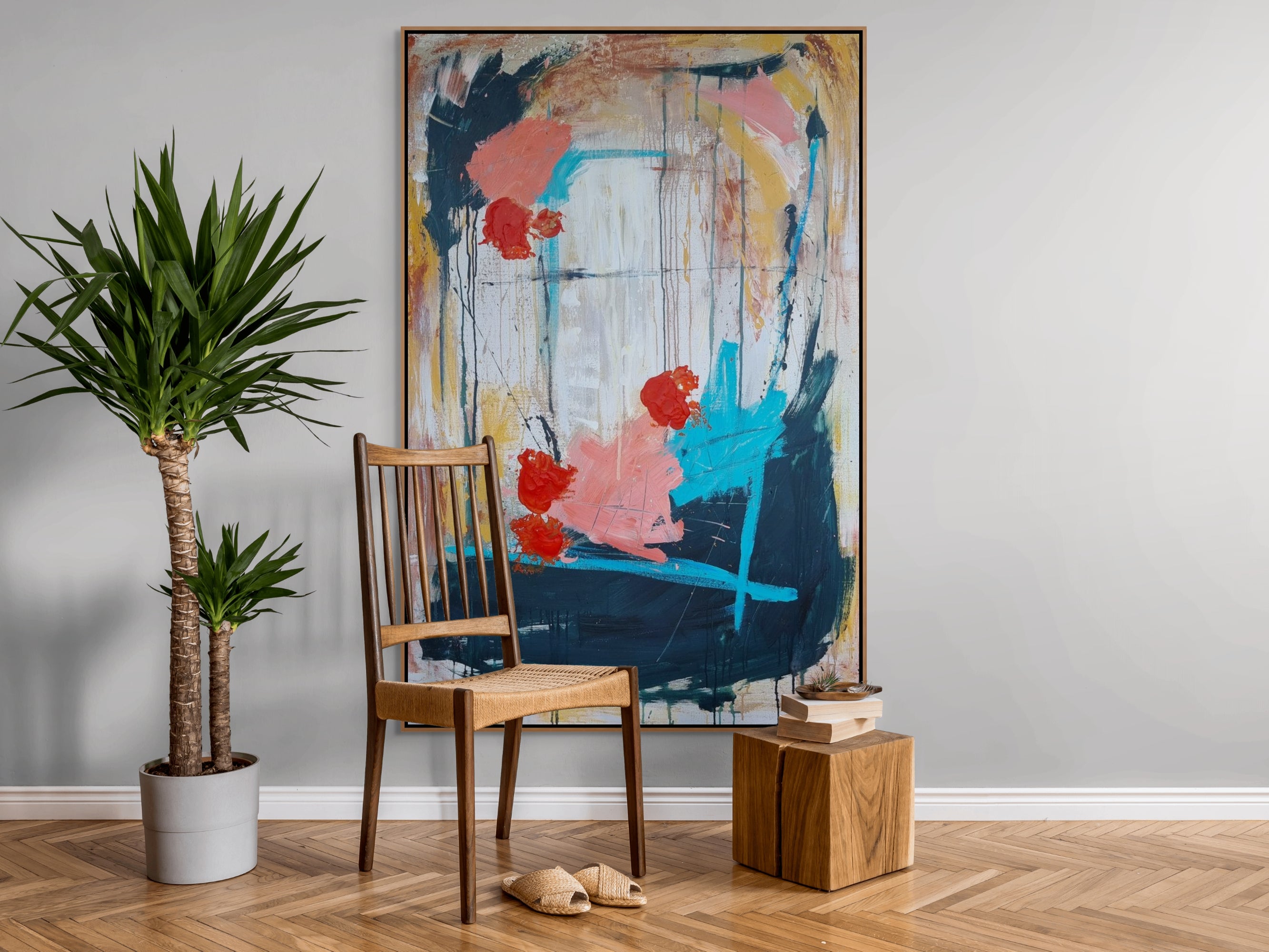 The Secret Garden - Original Art  150cm x 100cm