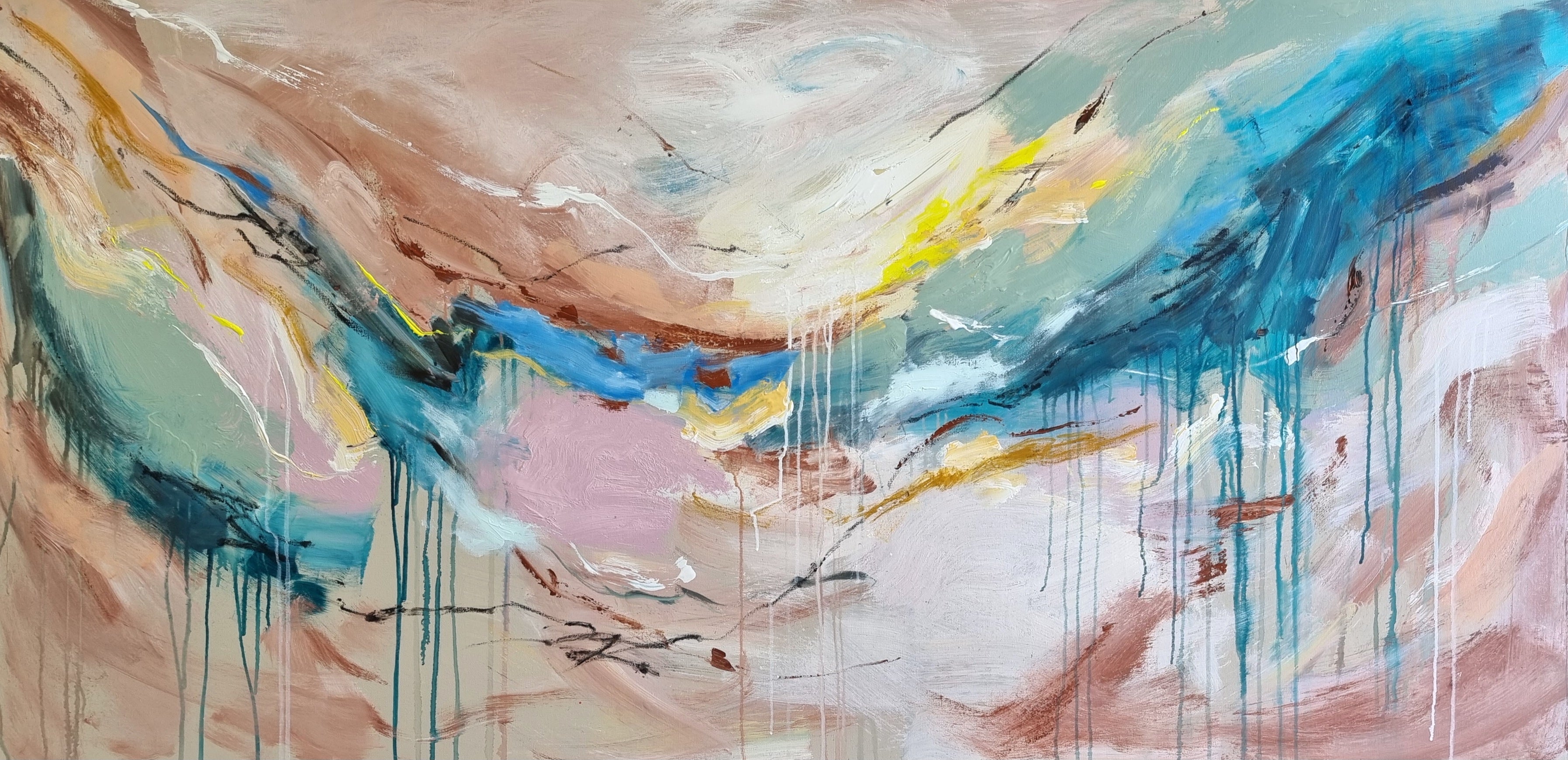 The Marble Effect 182cm x 90cm Original Art