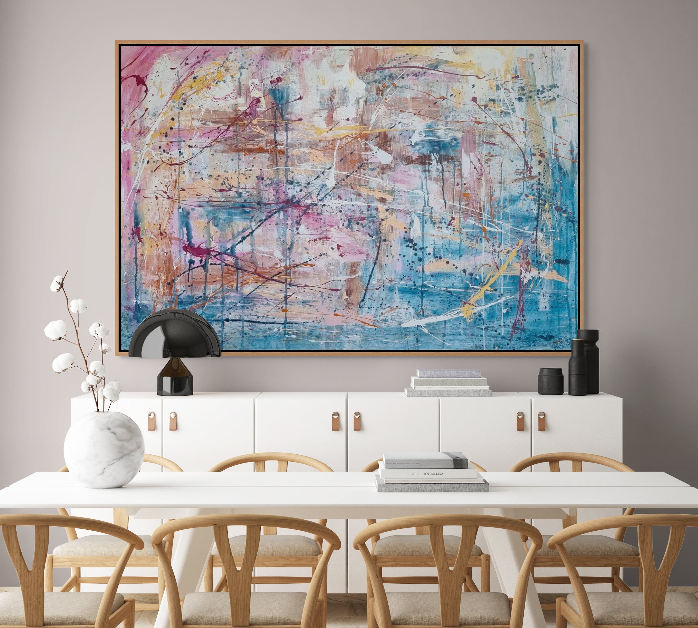 The Last Kiss Goodbye 150cm x 100cm Original Art